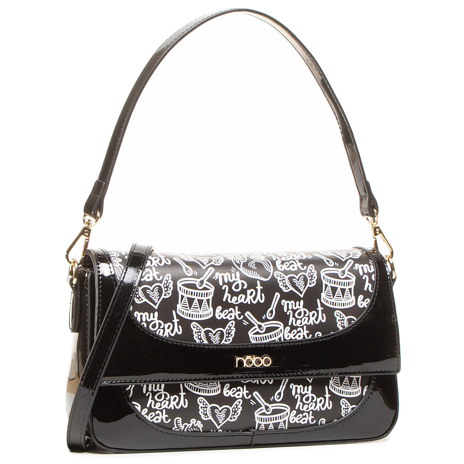 Nobo Дамска чанта NBAG-J1240-C020 Черен - Pepit.bg