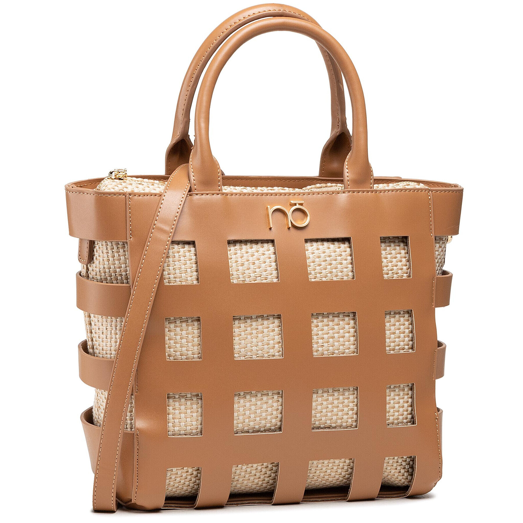 Nobo Дамска чанта NBAG-K1020-C017 Кафяв - Pepit.bg