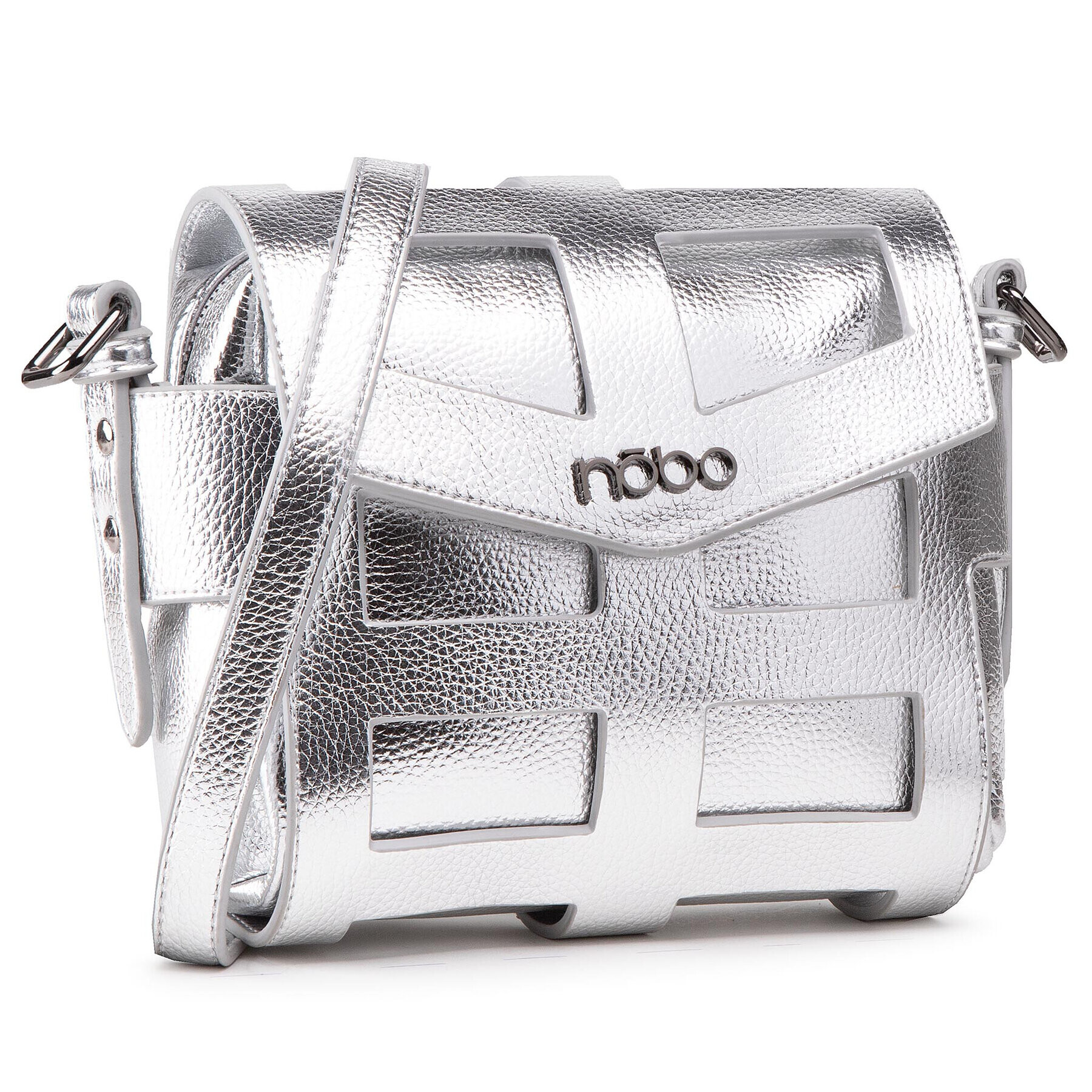 Nobo Дамска чанта NBAG-K4101-C022 Сребрист - Pepit.bg
