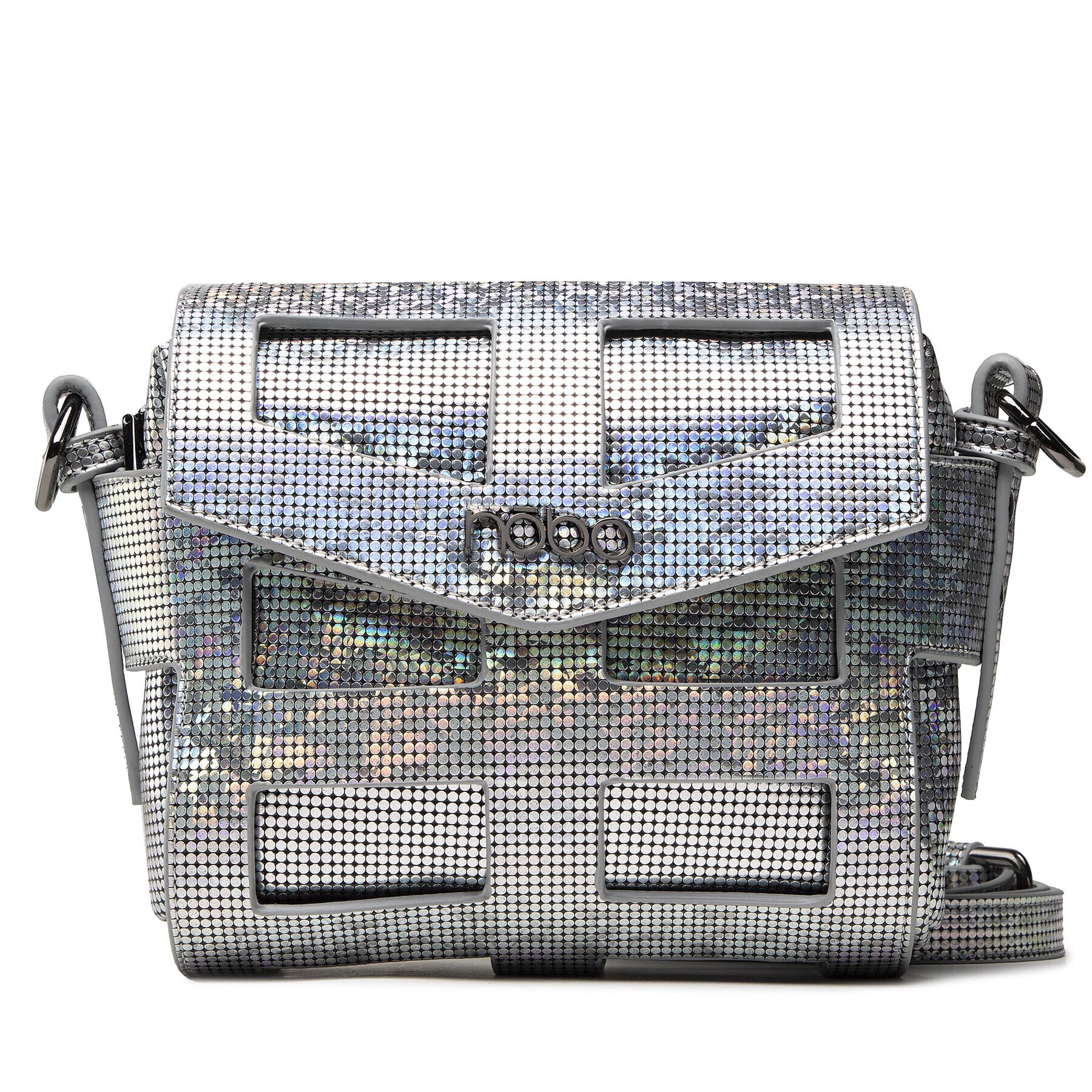 Nobo Дамска чанта NBAG-K4101-CM22 Сребрист - Pepit.bg