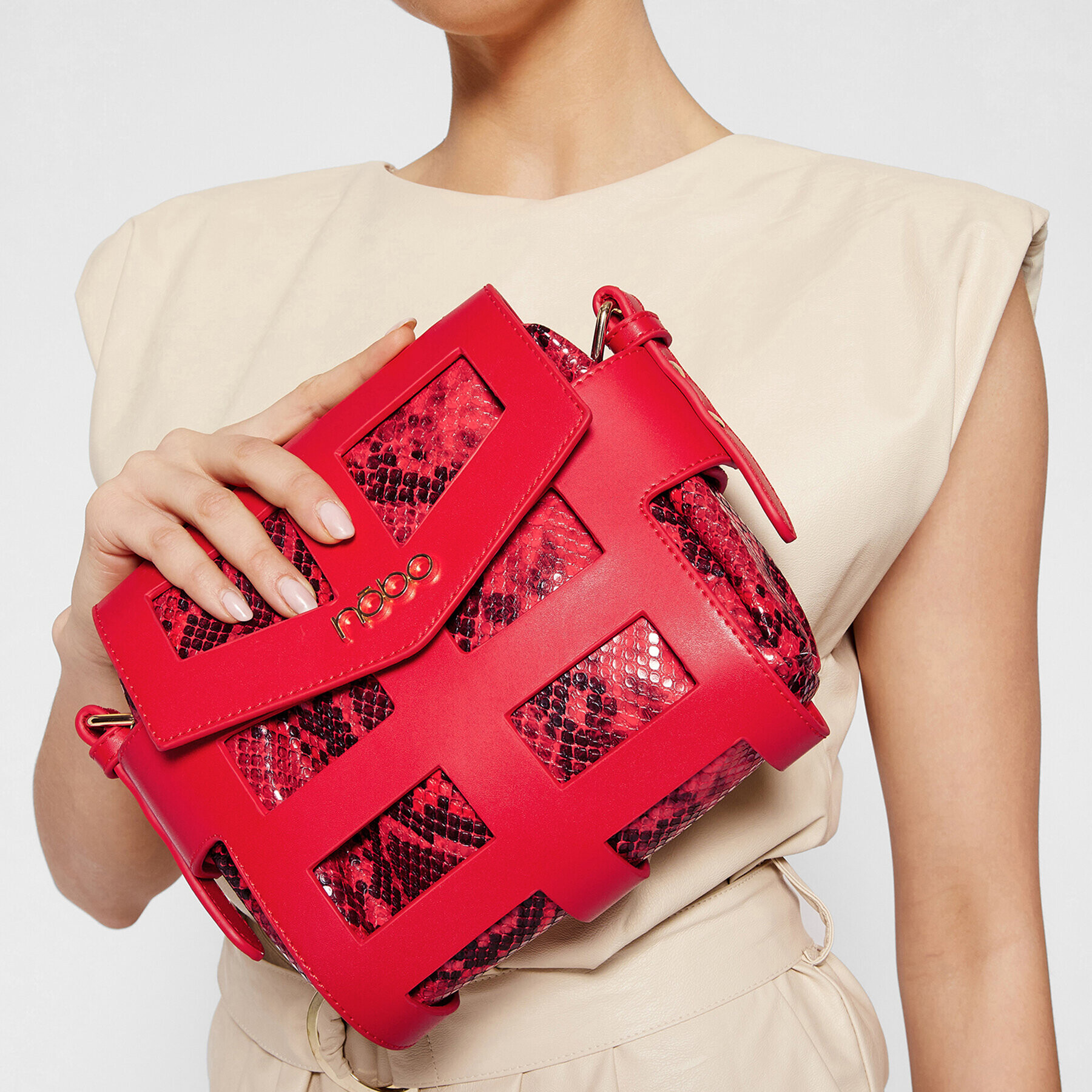 Nobo Дамска чанта NBAG-K4103-C005 Червен - Pepit.bg