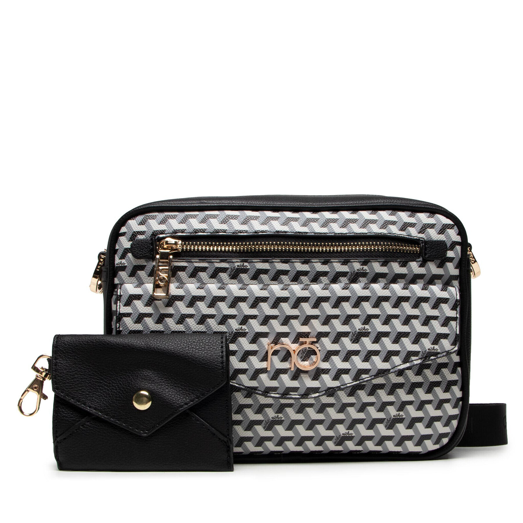 Nobo Дамска чанта NBAG-L1910-CM03 Сив - Pepit.bg