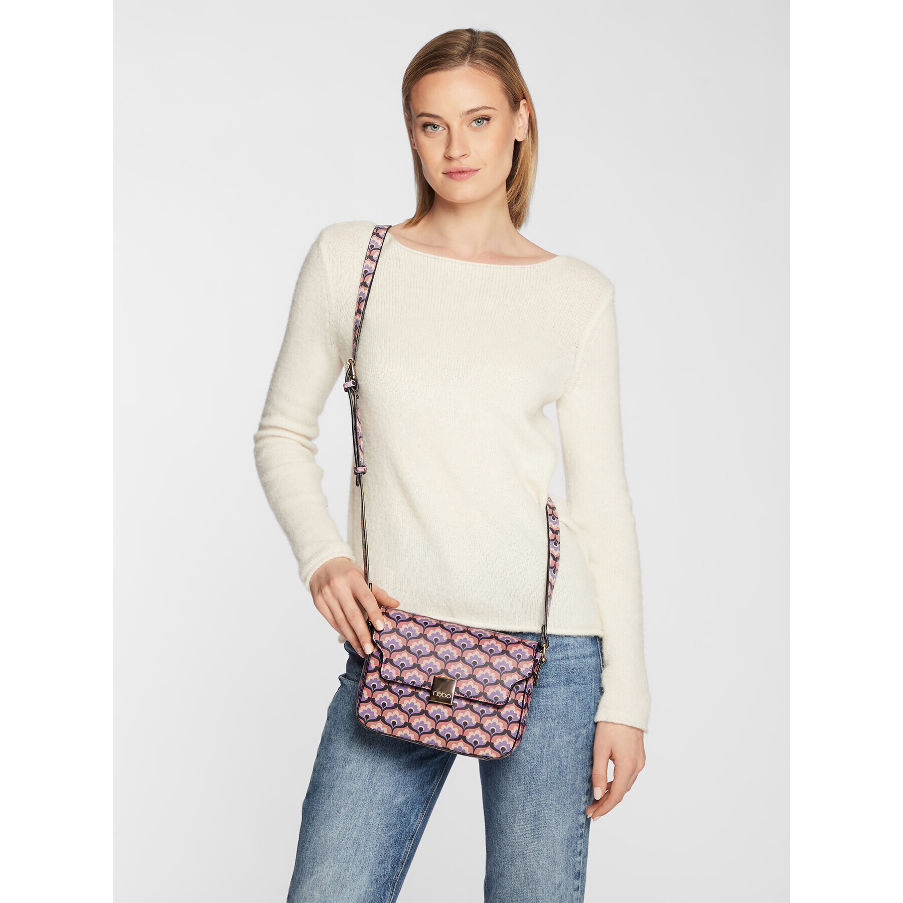 Nobo Дамска чанта NBAG-M0030-CM14 Розов - Pepit.bg