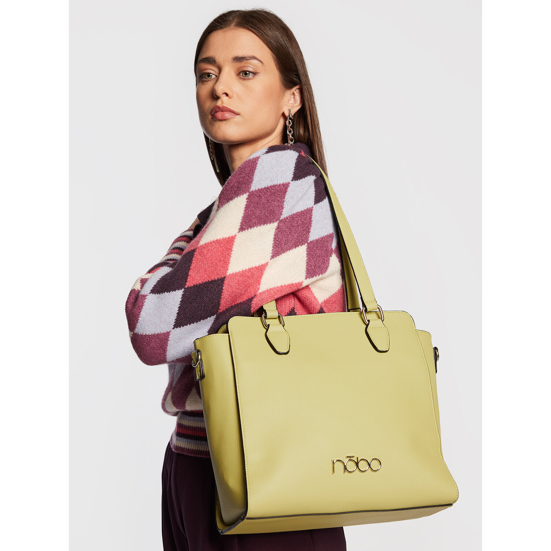 Nobo Дамска чанта NBAG-M0750-C008 Зелен - Pepit.bg