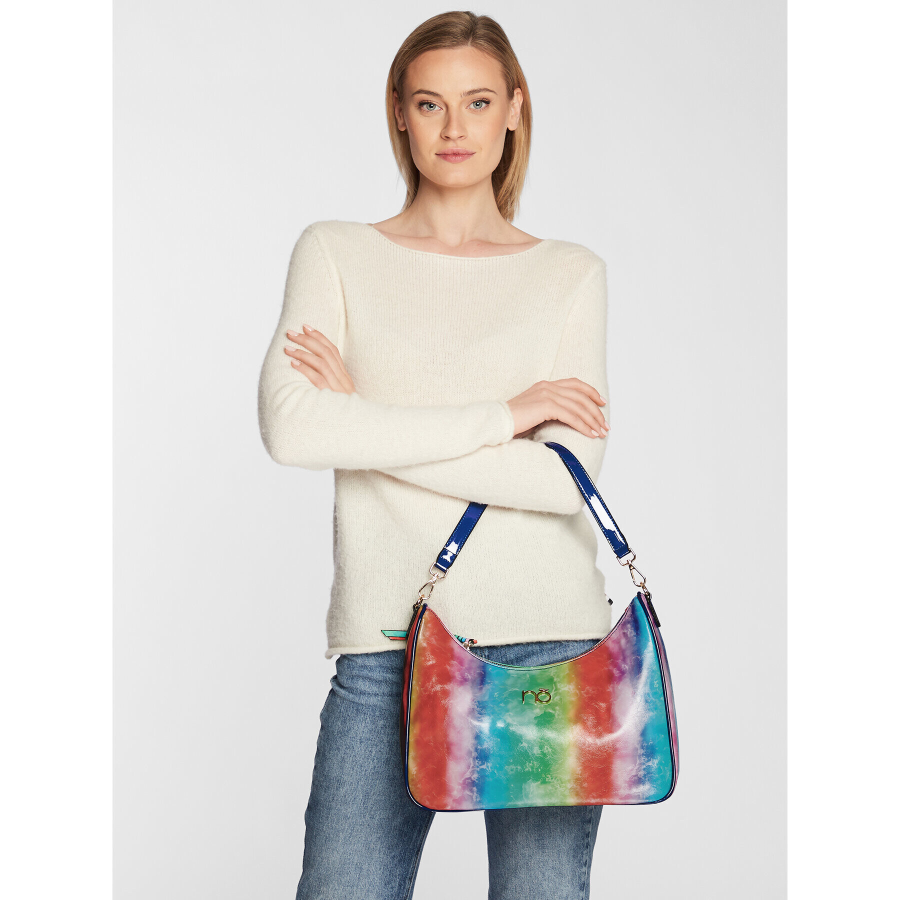 Nobo Дамска чанта NBAG-M1191-CM02 Син - Pepit.bg