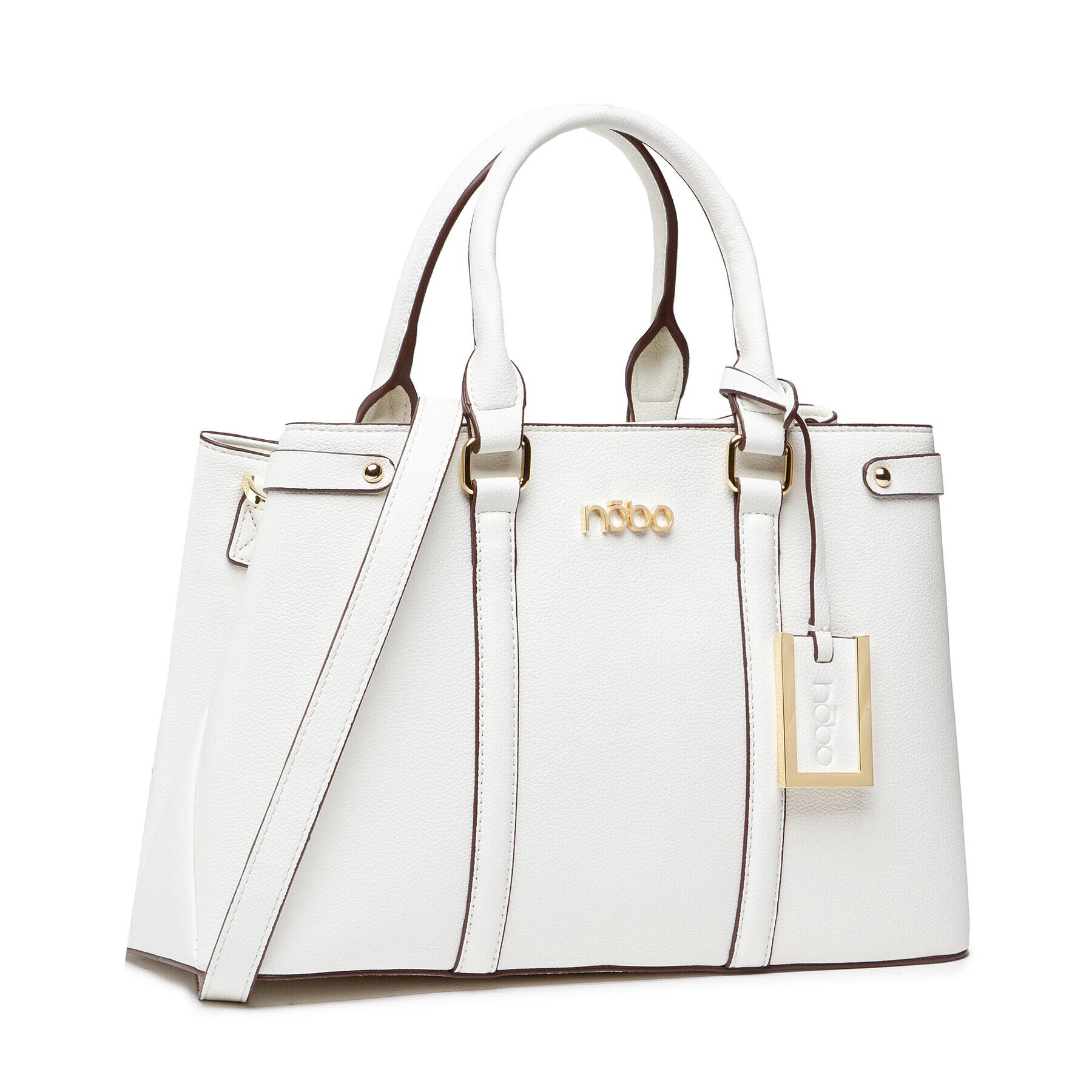 Nobo Дамска чанта NBAG-M2020-C000 Бял - Pepit.bg
