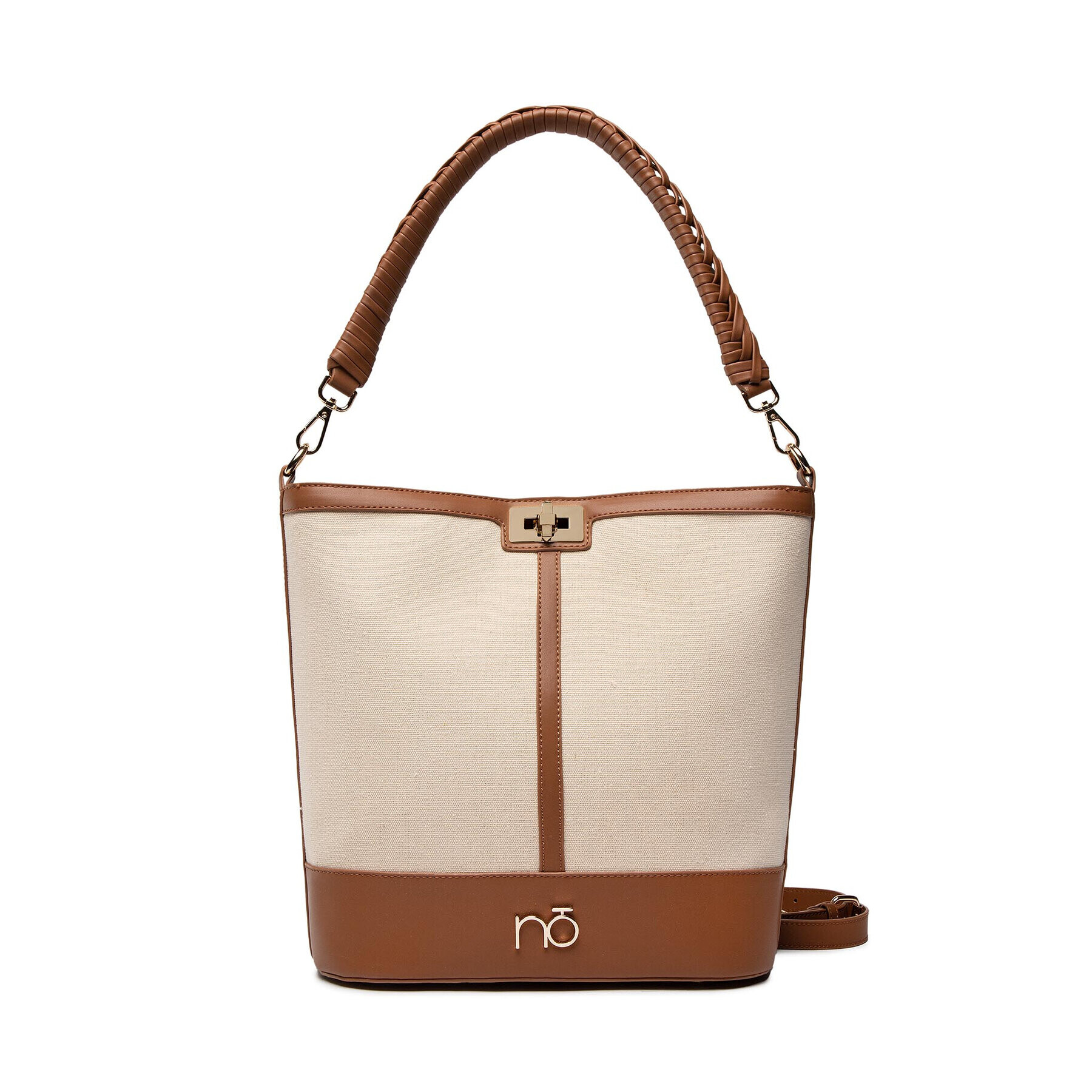 Nobo Дамска чанта NBAG-M2340-CM17 Бежов - Pepit.bg