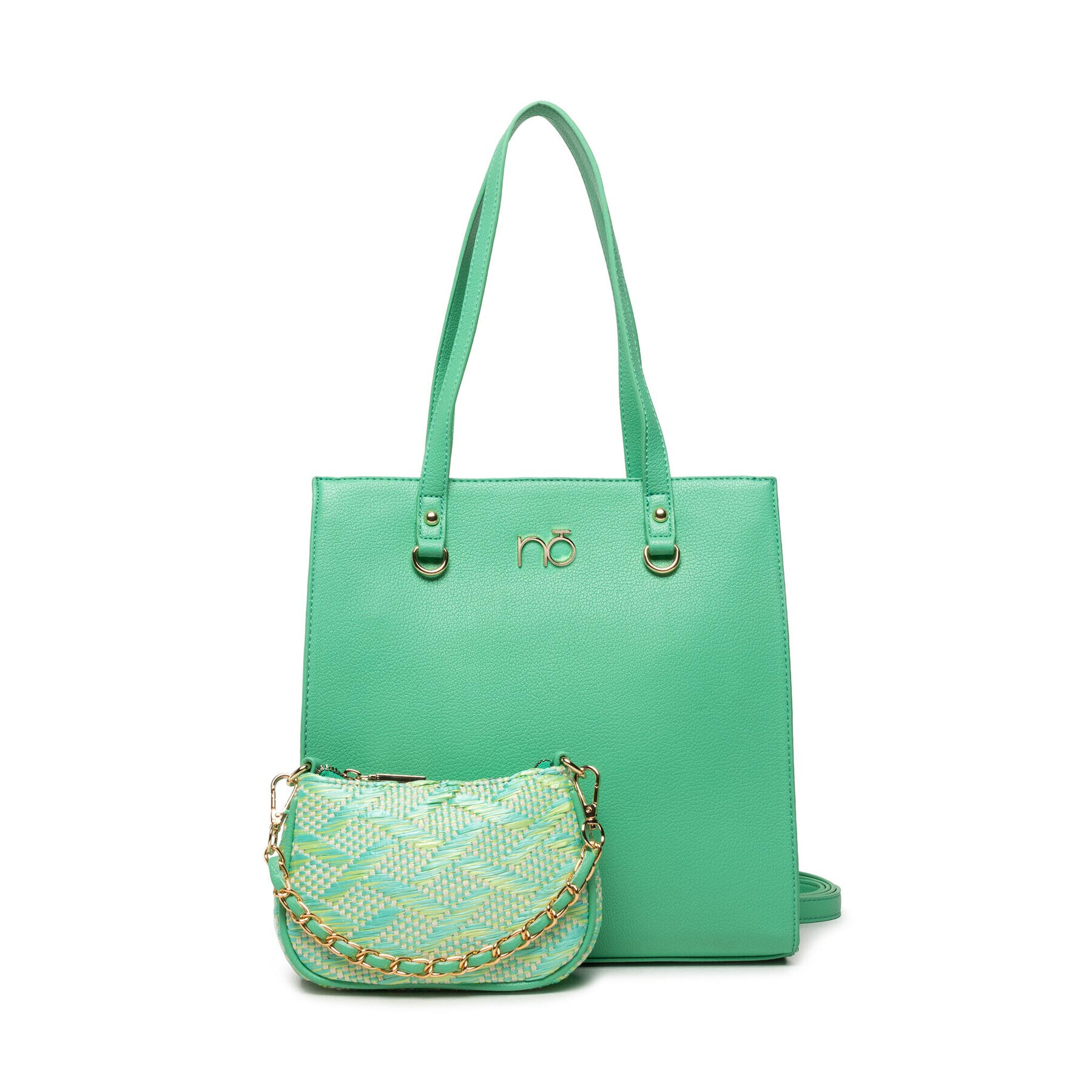 Nobo Дамска чанта NBAG-M2470-C008 Зелен - Pepit.bg