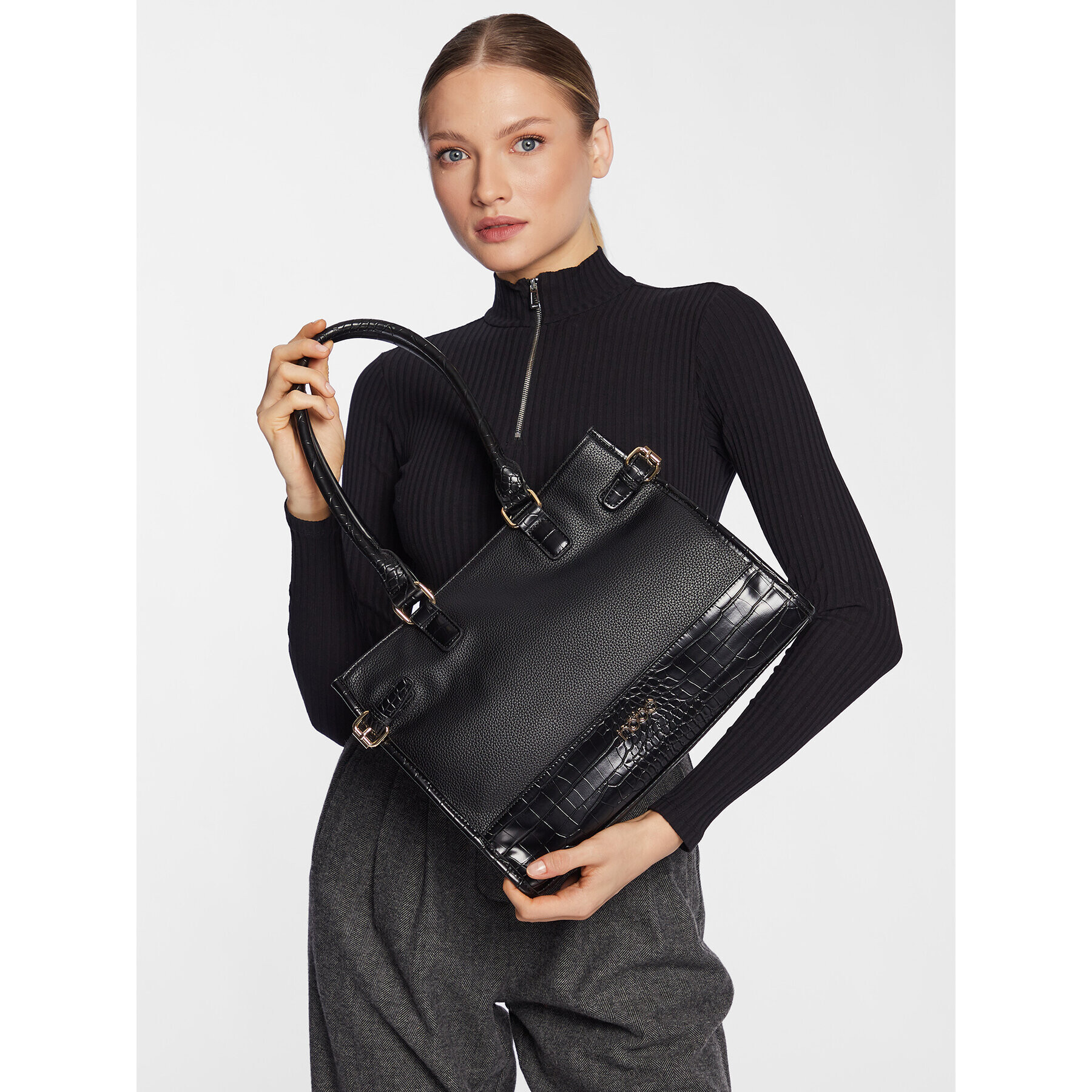 Nobo Дамска чанта NBAG-N1610-C020 Черен - Pepit.bg