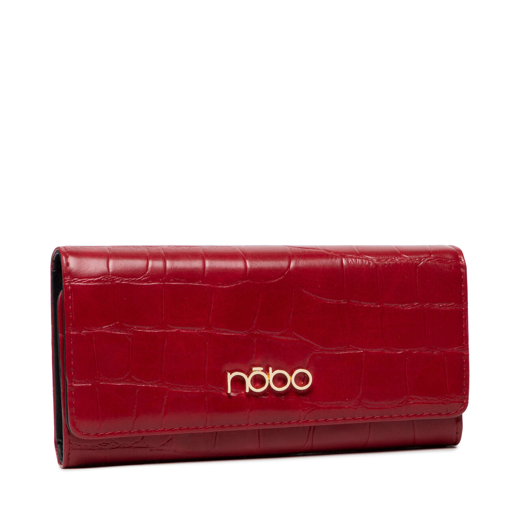 Nobo Голям дамски портфейл NPUR-L2010-C005 Червен - Pepit.bg