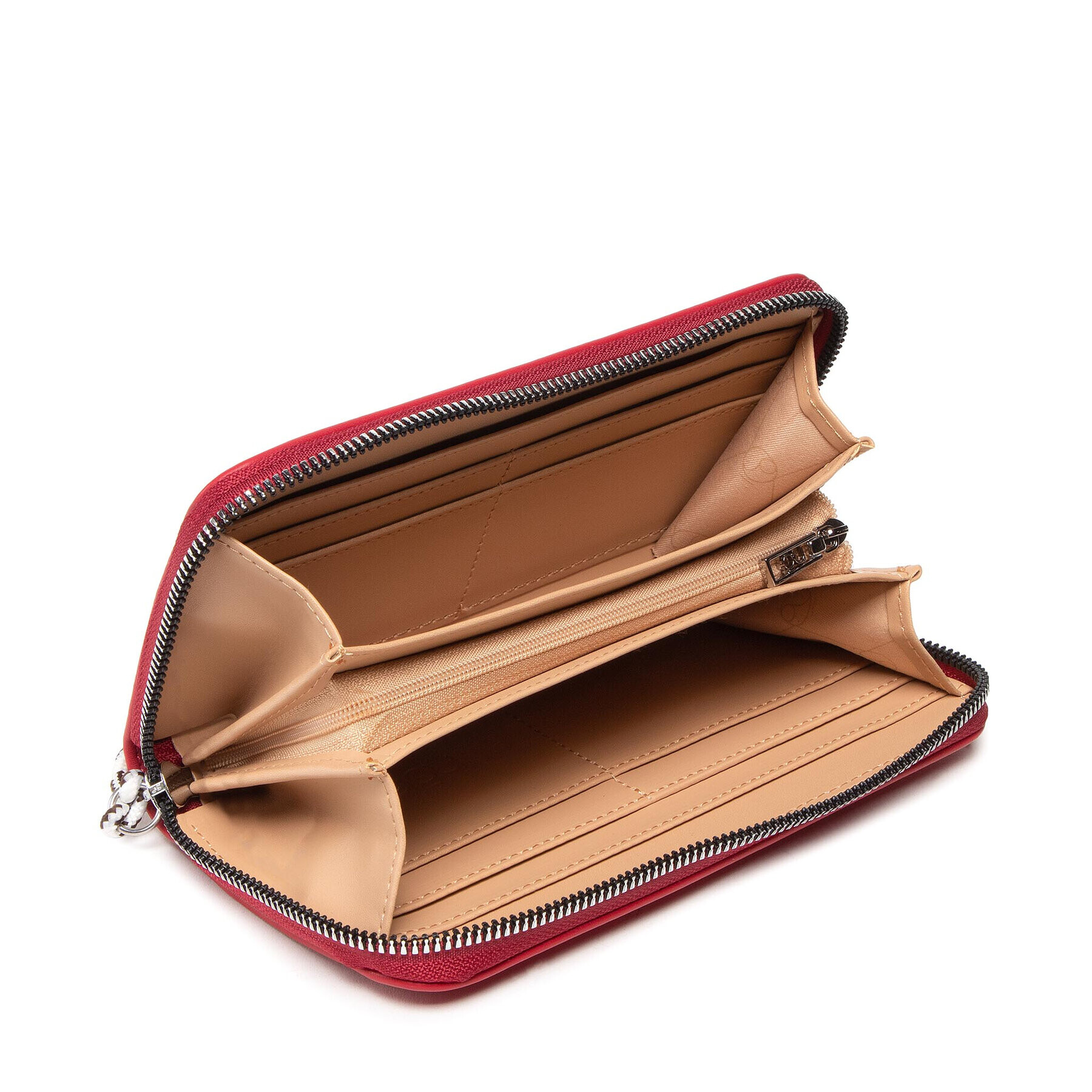 Nobo Голям дамски портфейл NPUR-M0010-C005 Червен - Pepit.bg