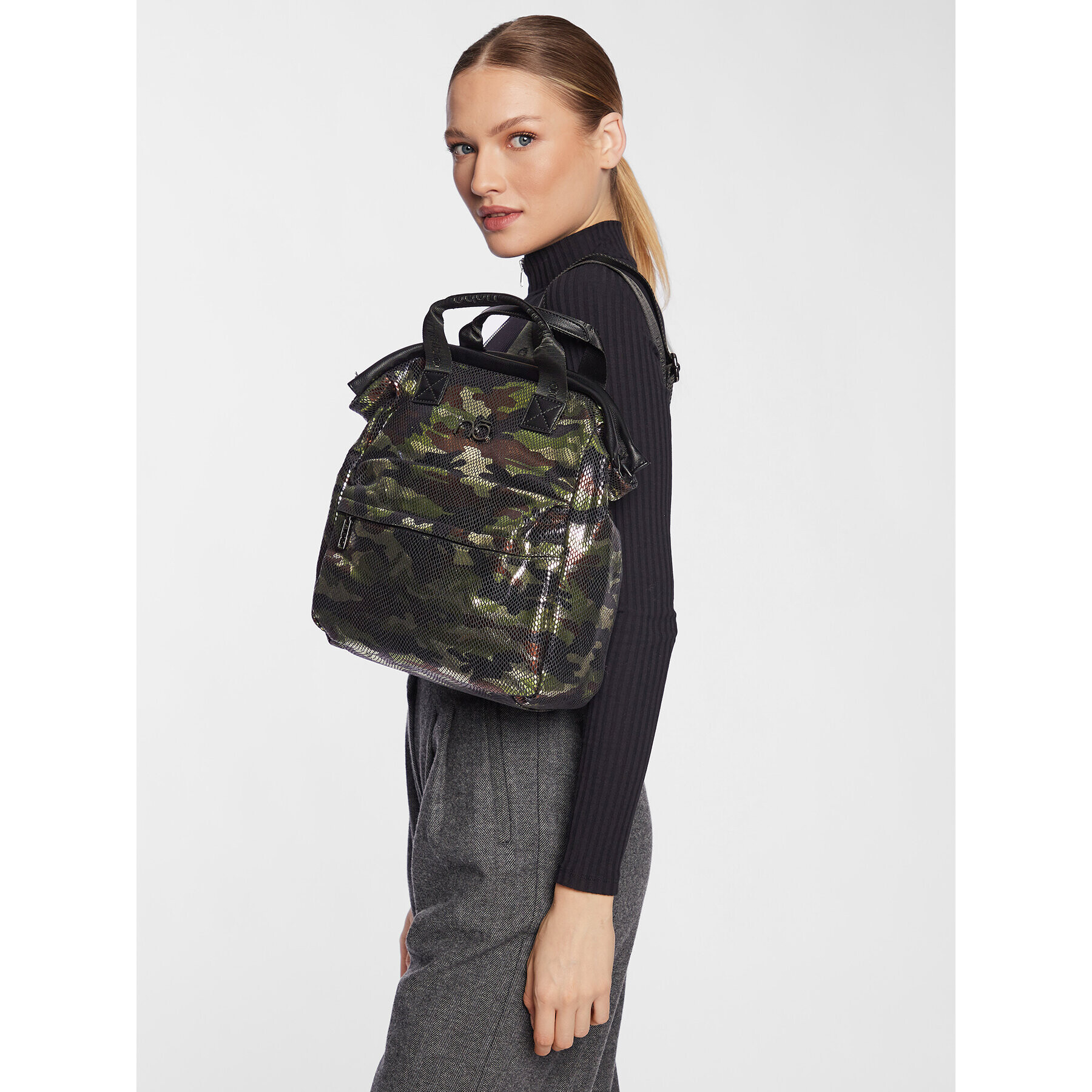 Nobo Раница NBAG-N1450-CM20 Зелен - Pepit.bg