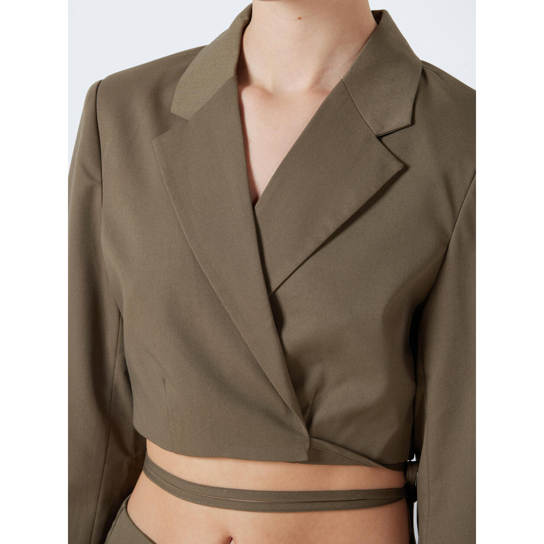 Noisy May Сако Thea 27024906 Зелен Regular Fit - Pepit.bg