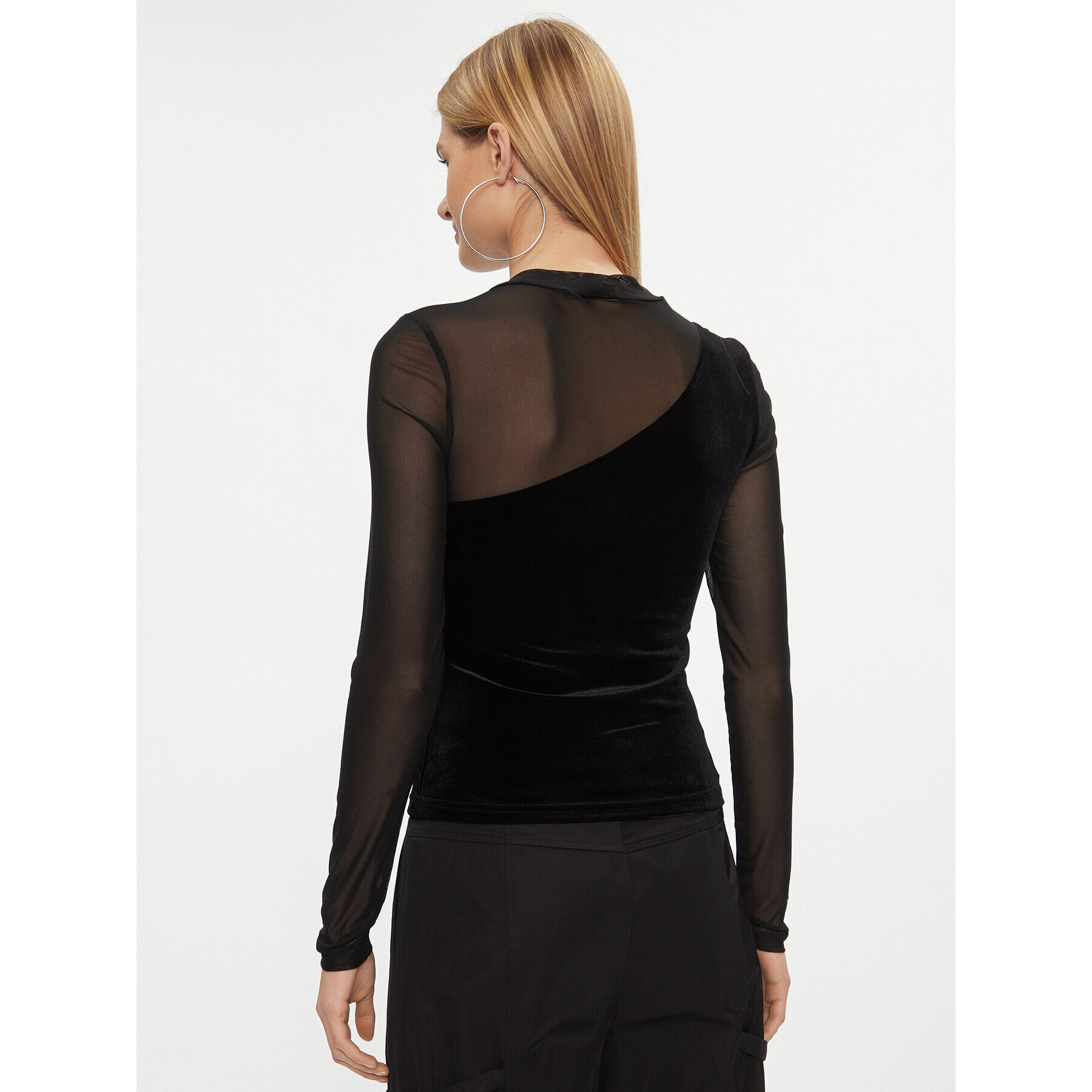 Noisy May Блуза 27028371 Черен Slim Fit - Pepit.bg