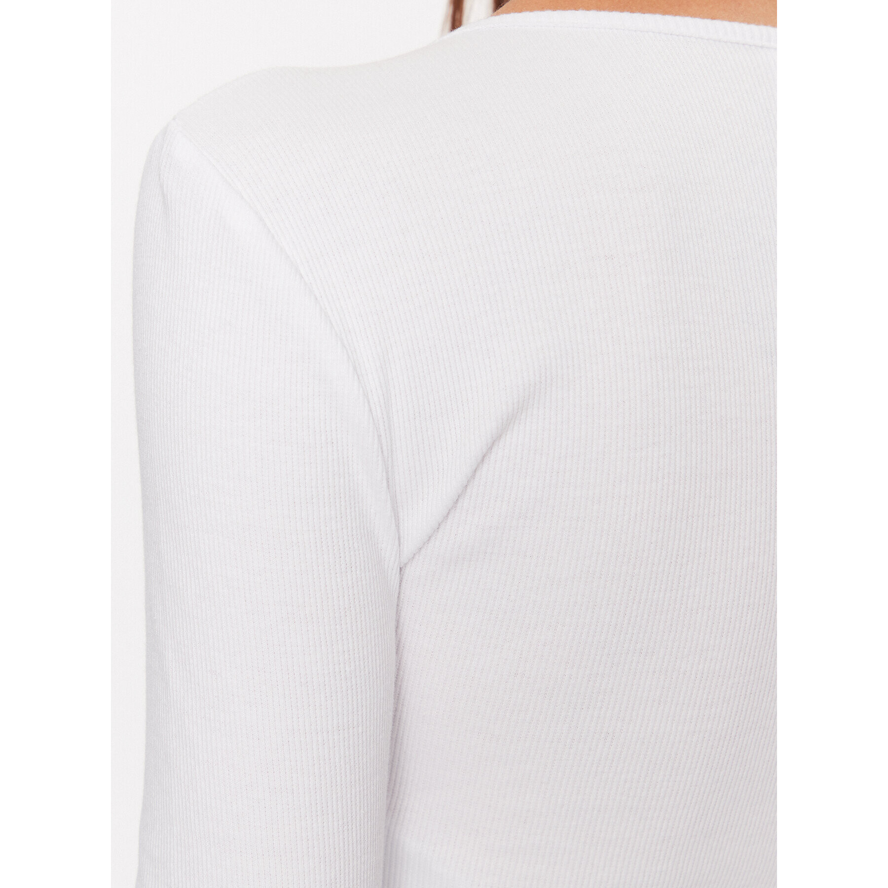 Noisy May Блуза Maya 27026248 Бял Slim Fit - Pepit.bg
