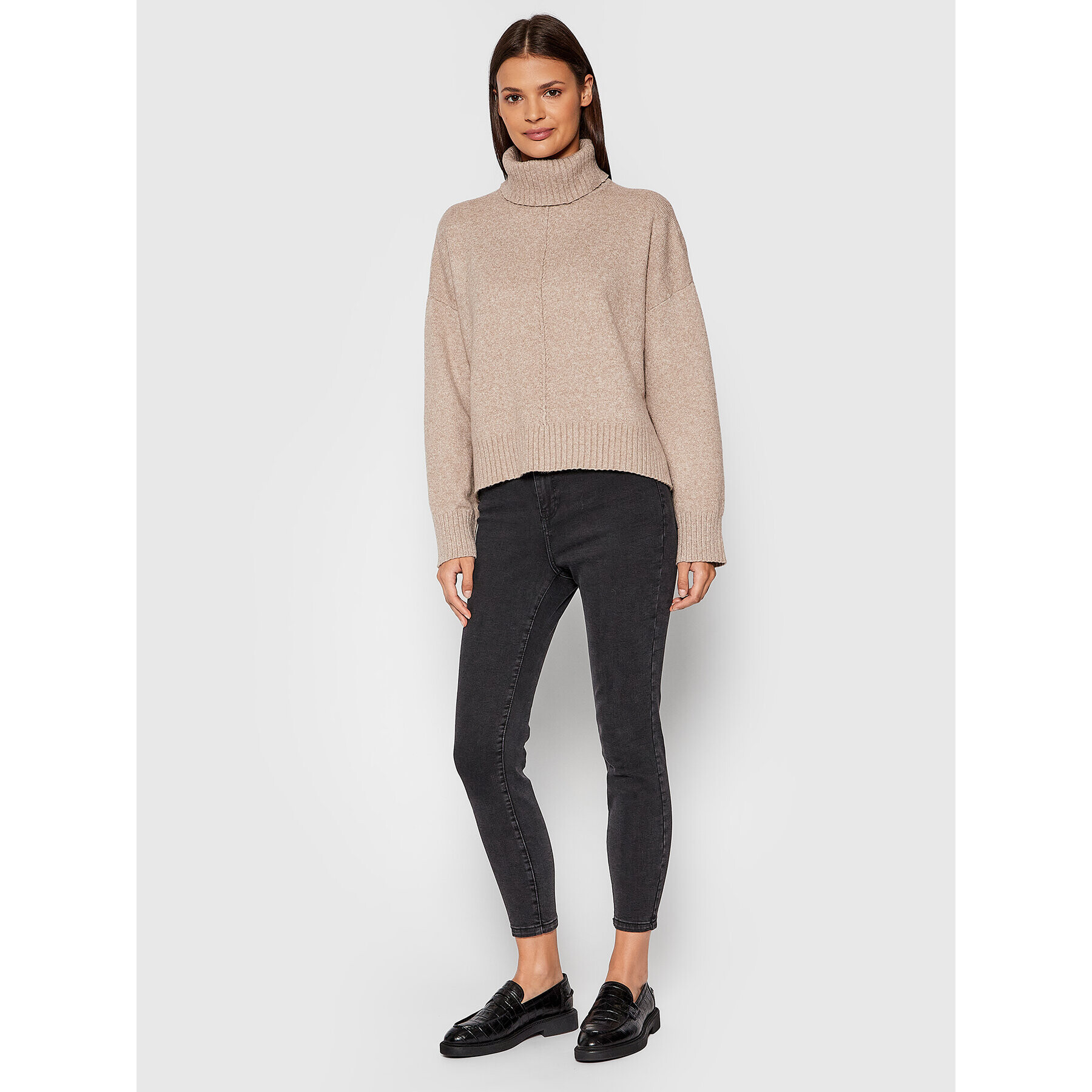 Noisy May Дънки Agnes 27017835 Черен Skinny Fit - Pepit.bg