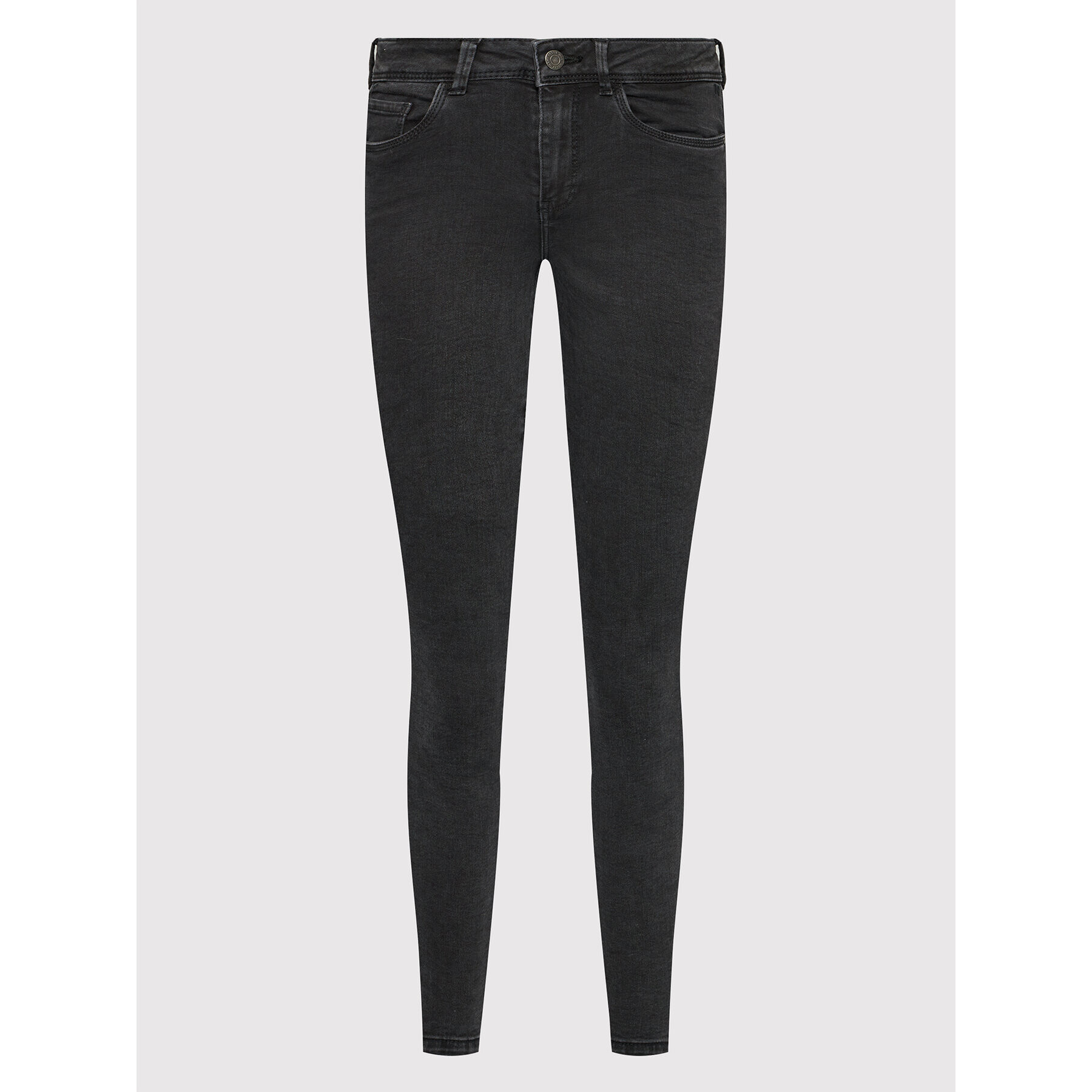 Noisy May Дънки Agnes 27017835 Черен Skinny Fit - Pepit.bg