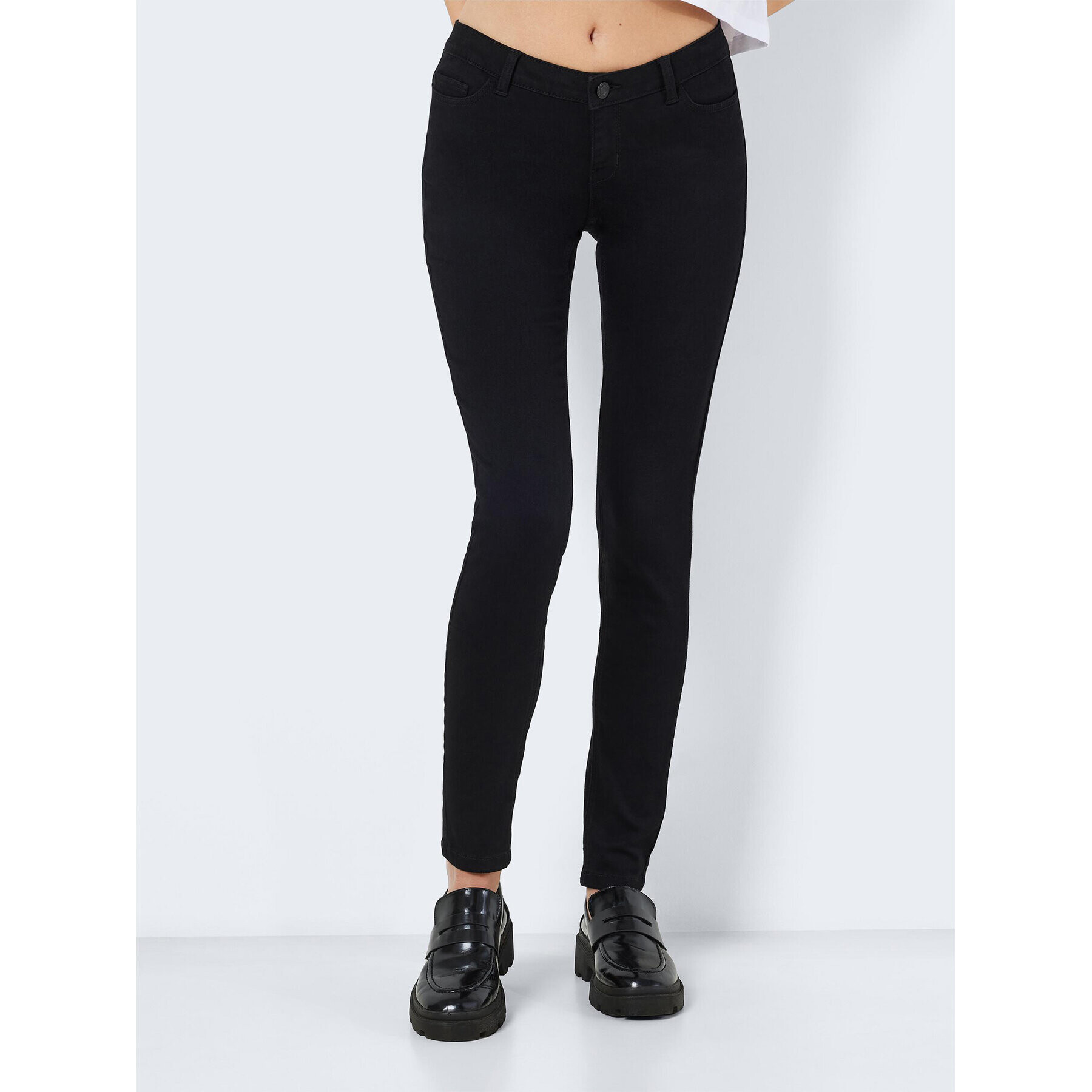 Noisy May Дънки Allie 27024946 Черен Skinny Fit - Pepit.bg