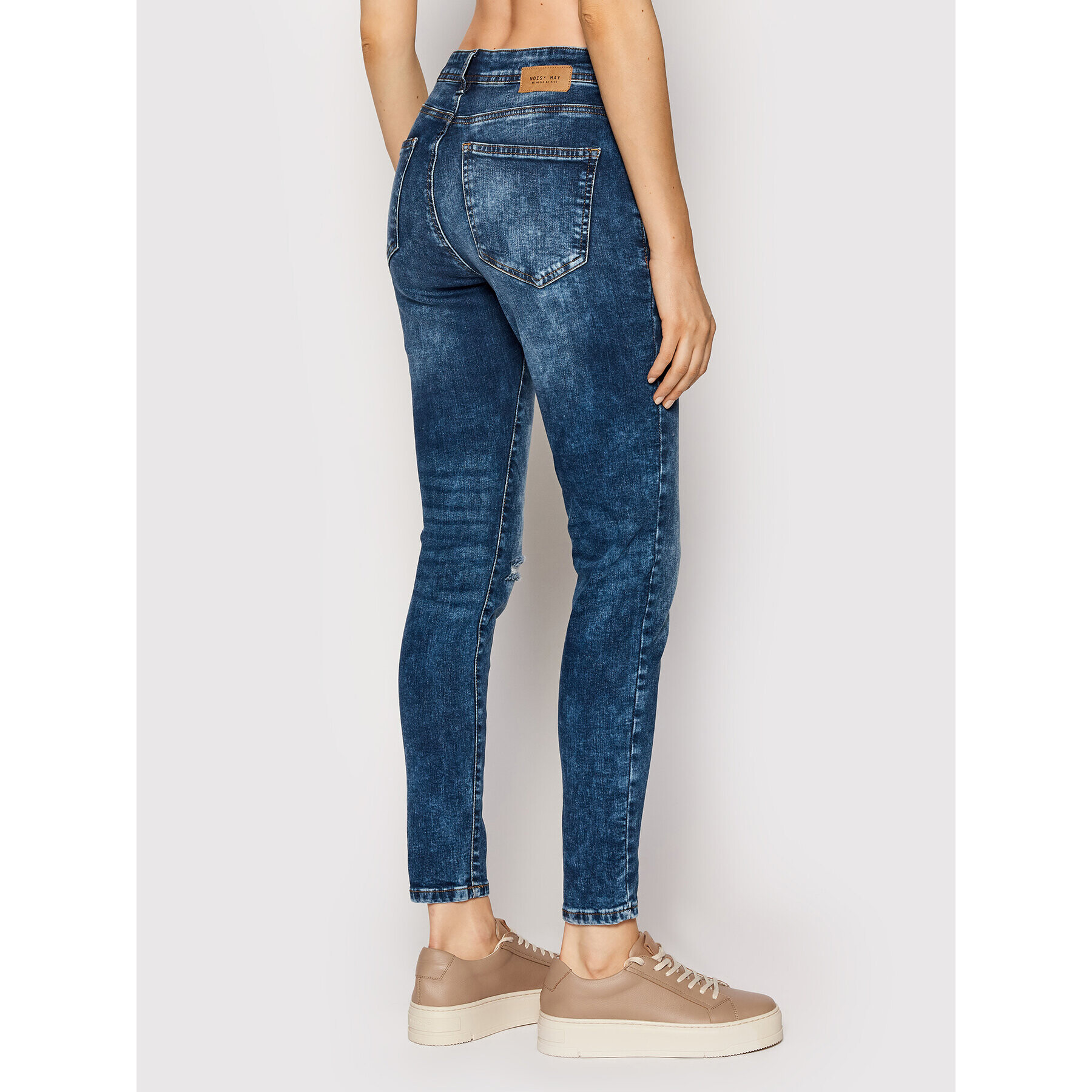 Noisy May Дънки Lucy 27018579 Тъмносин Skinny Fit - Pepit.bg