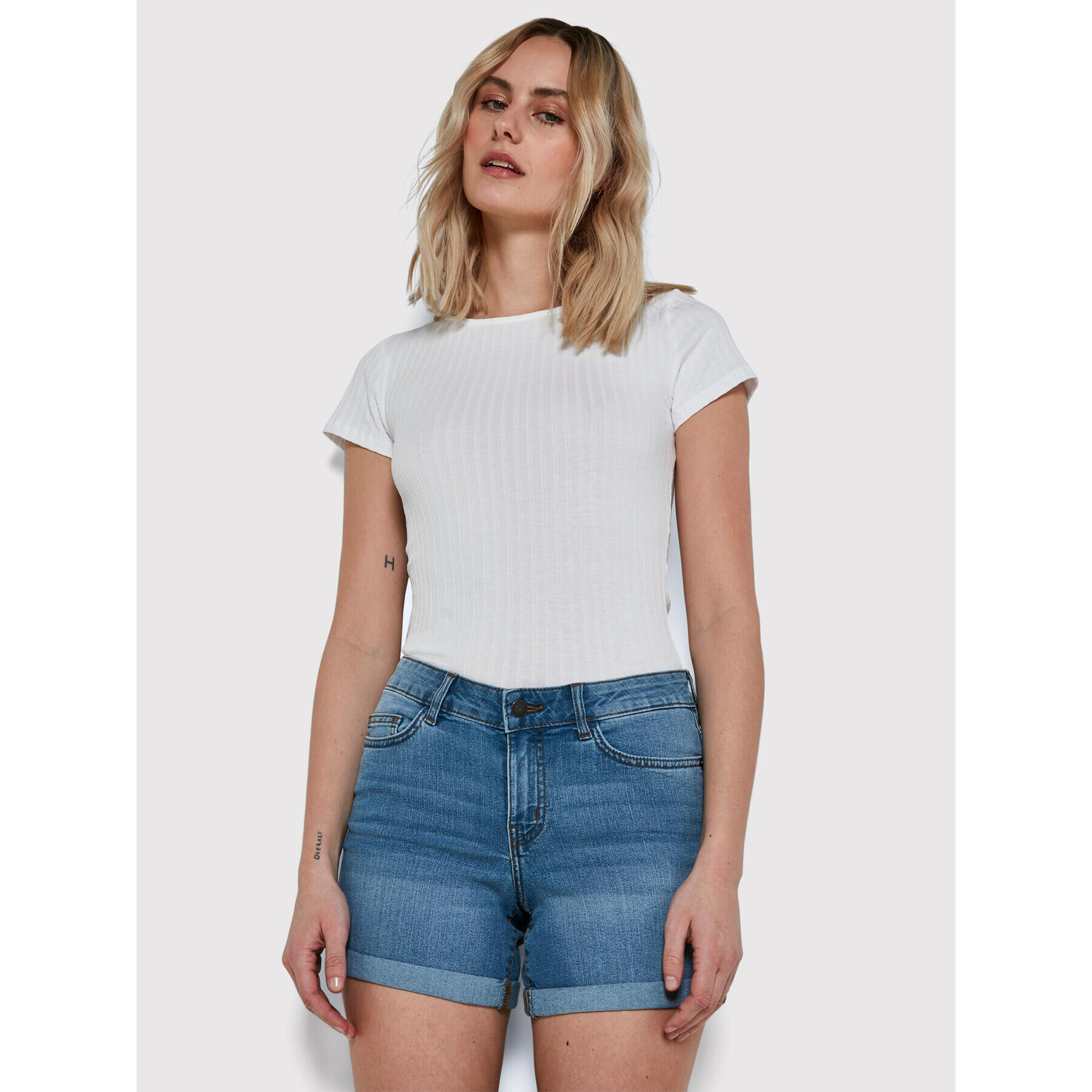 Noisy May Дънкови шорти Be Lucy 27019455 Син Slim Fit - Pepit.bg