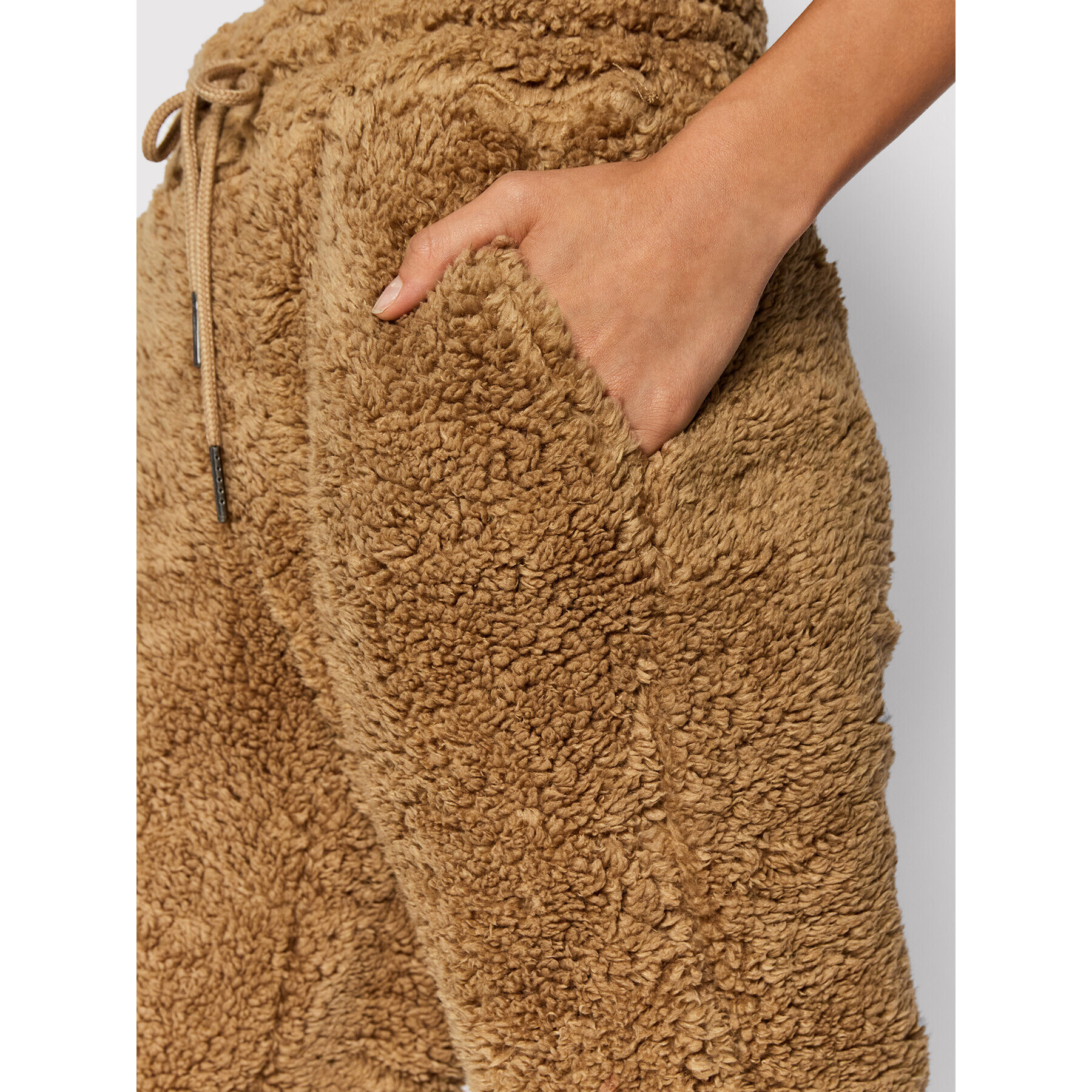 Noisy May Долнище анцуг Carmen 27018919 Кафяв Relaxed Fit - Pepit.bg
