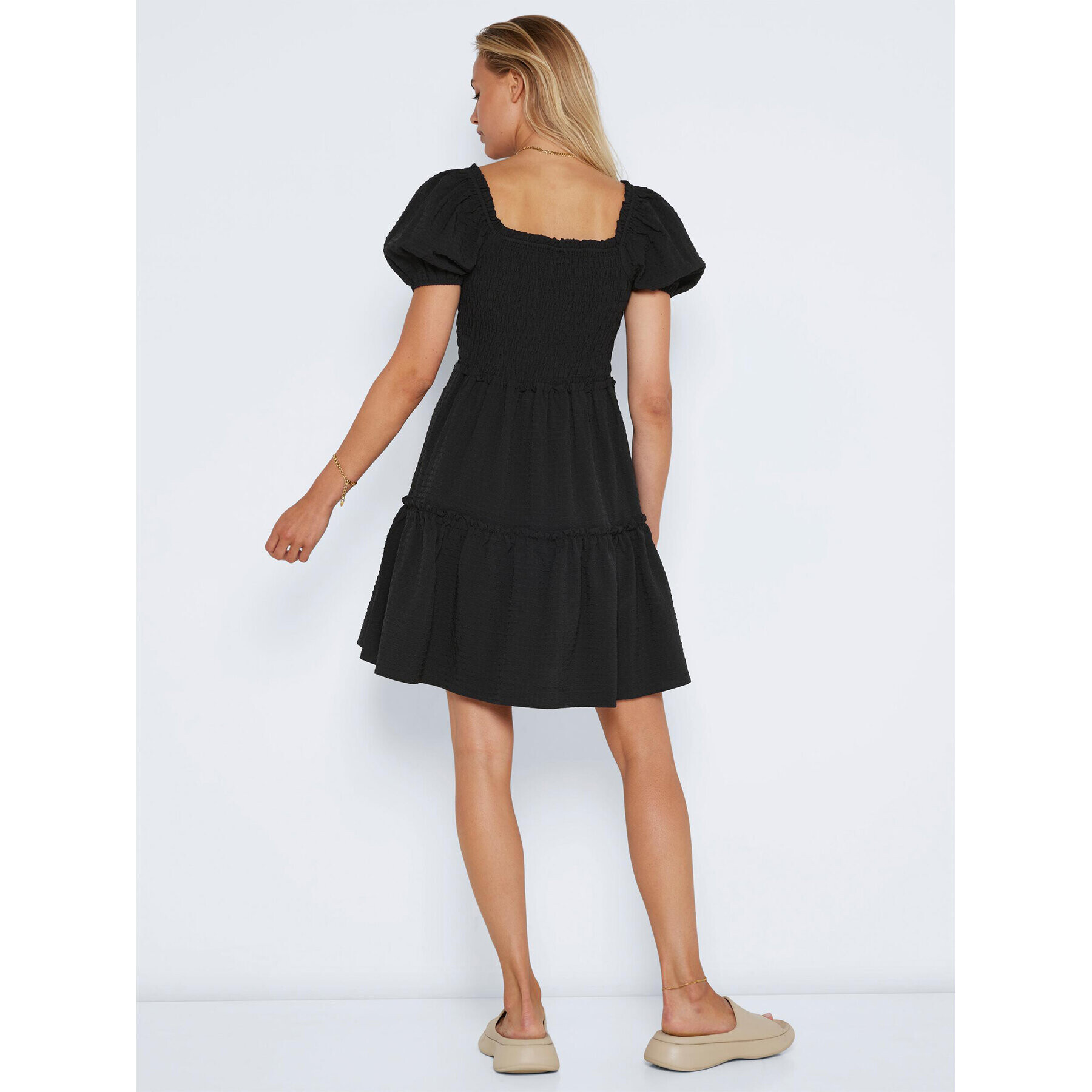 Noisy May Лятна рокля Stacey 27022435 Черен Regular Fit - Pepit.bg