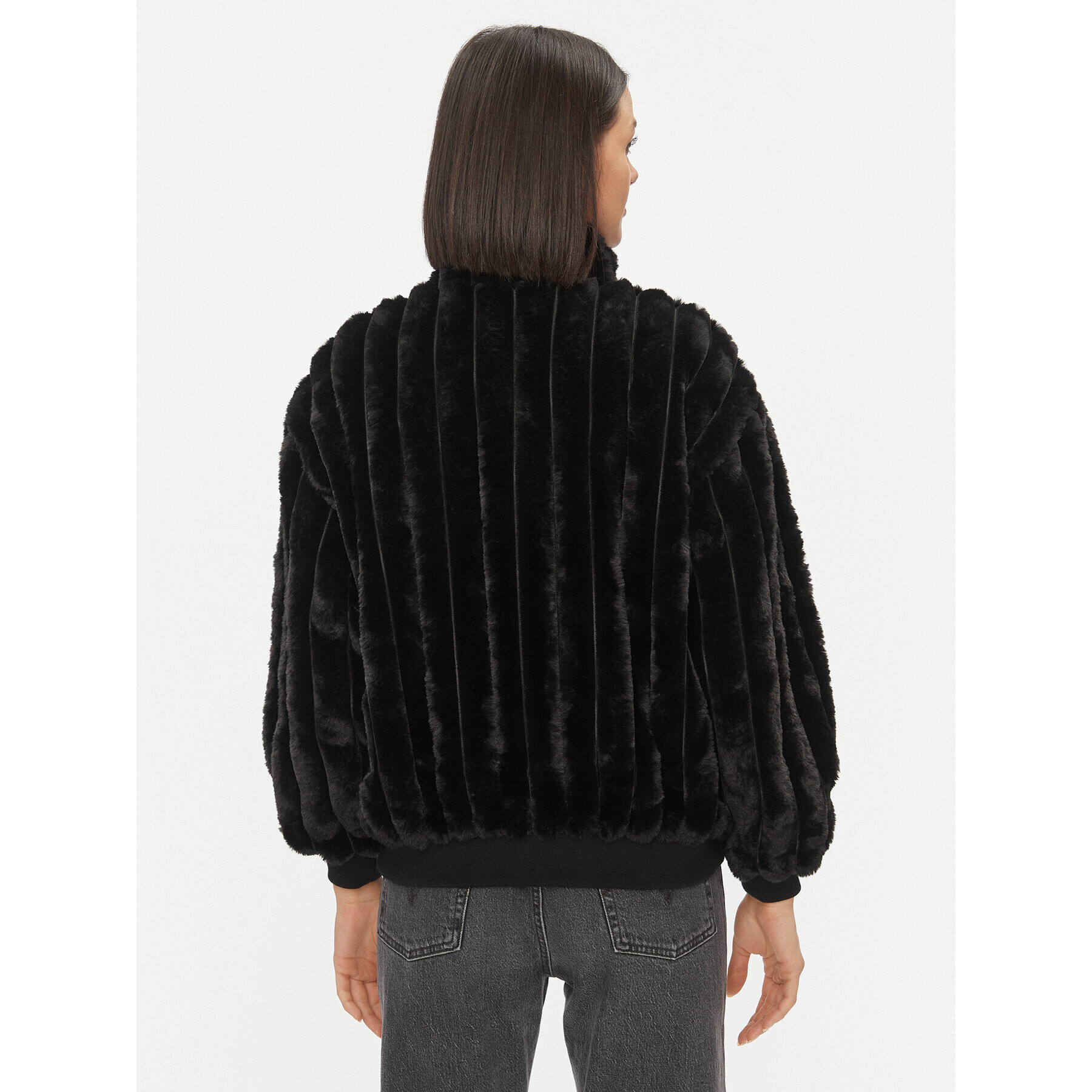 Noisy May Преходно яке 27028524 Черен Regular Fit - Pepit.bg