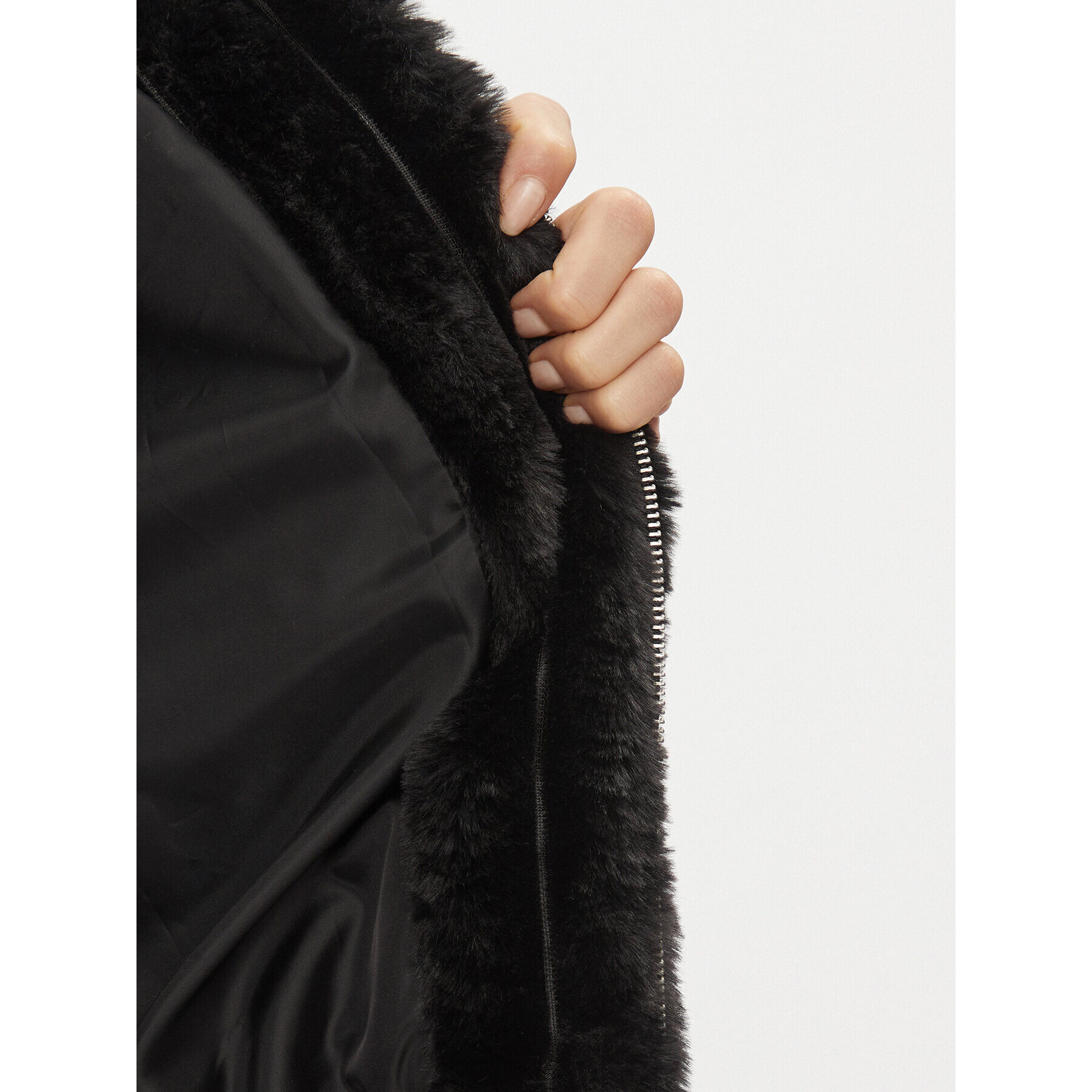 Noisy May Преходно яке 27028524 Черен Regular Fit - Pepit.bg