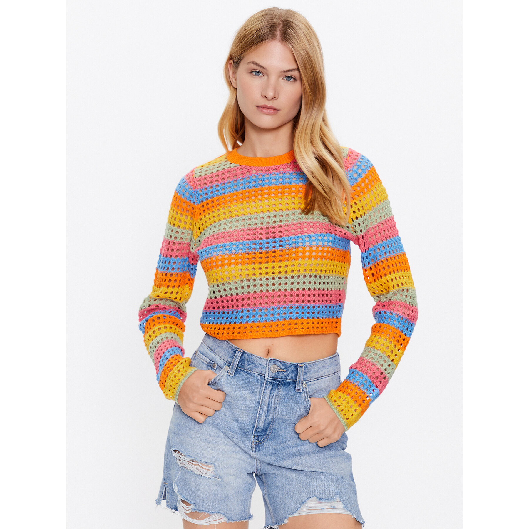 Noisy May Пуловер Pride 27025280 Цветен Regular Fit - Pepit.bg