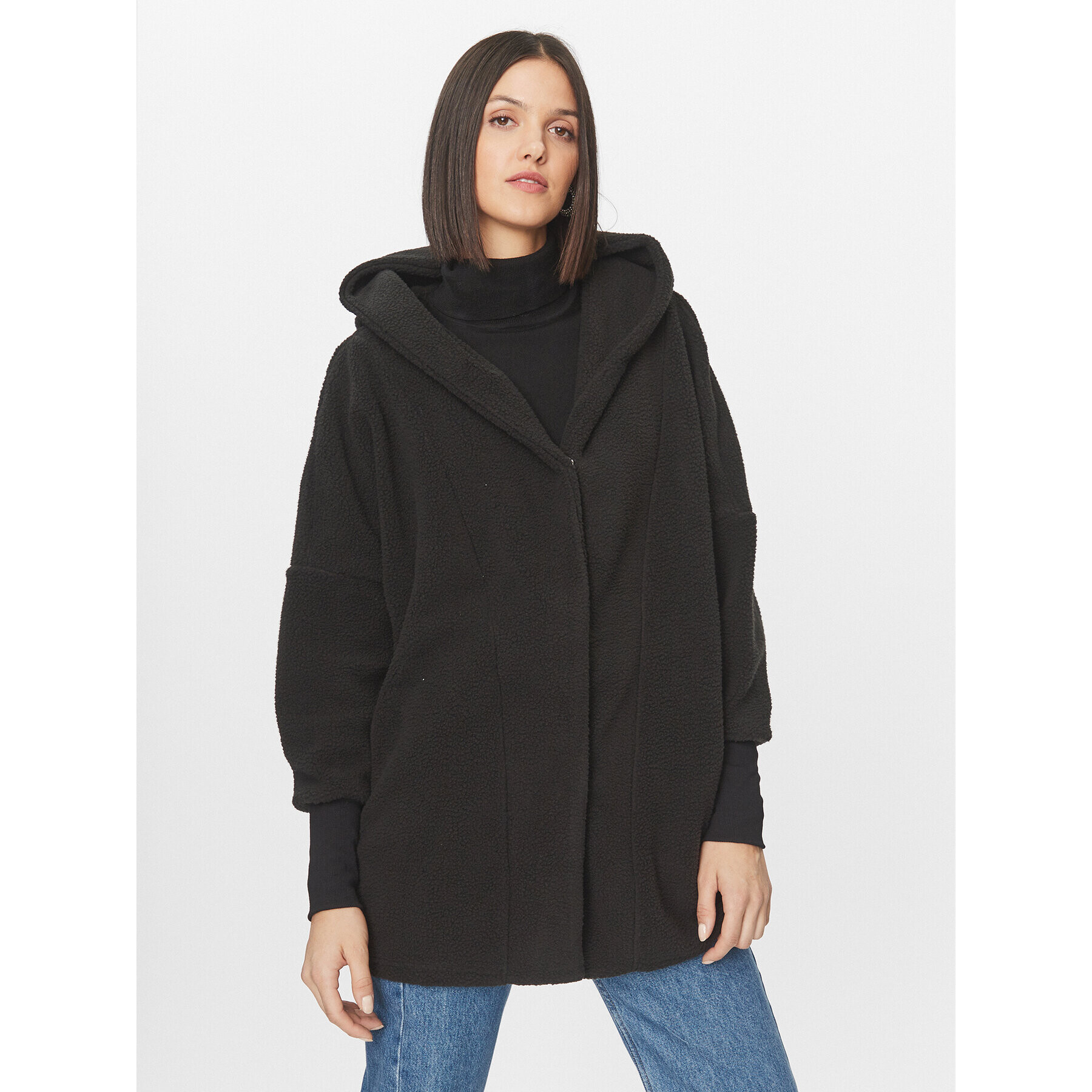 Noisy May Суитшърт 27028870 Черен Relaxed Fit - Pepit.bg