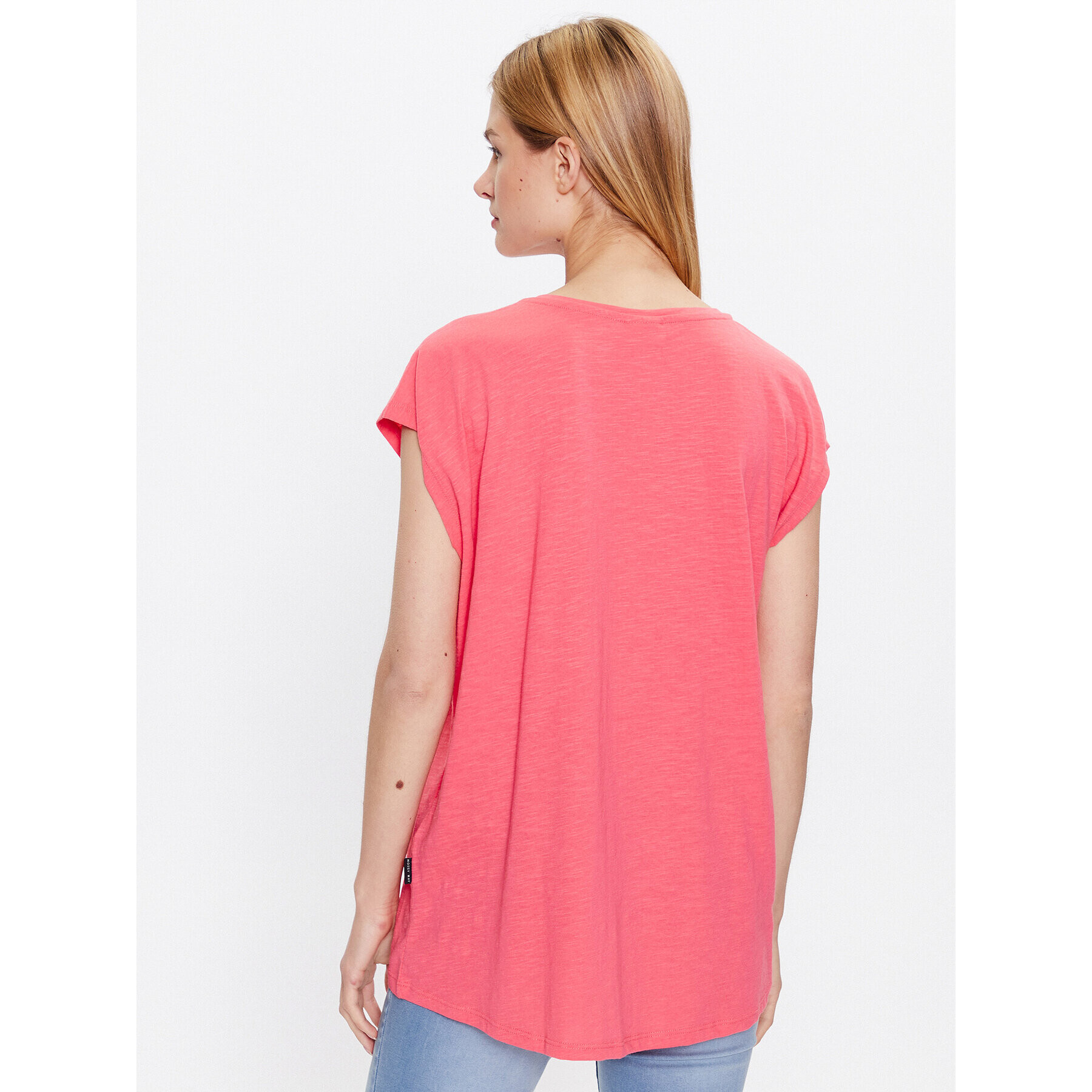 Noisy May Тишърт Mathilde 27002573 Розов Oversize - Pepit.bg