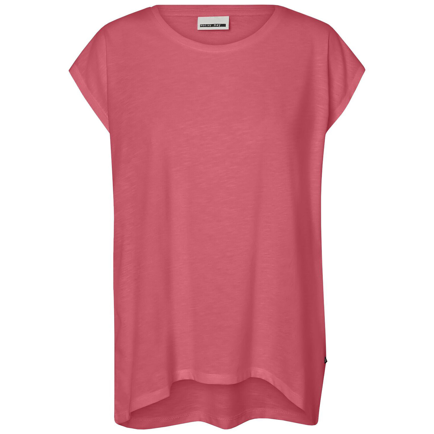 Noisy May Тишърт Mathilde 27002573 Розов Oversize - Pepit.bg