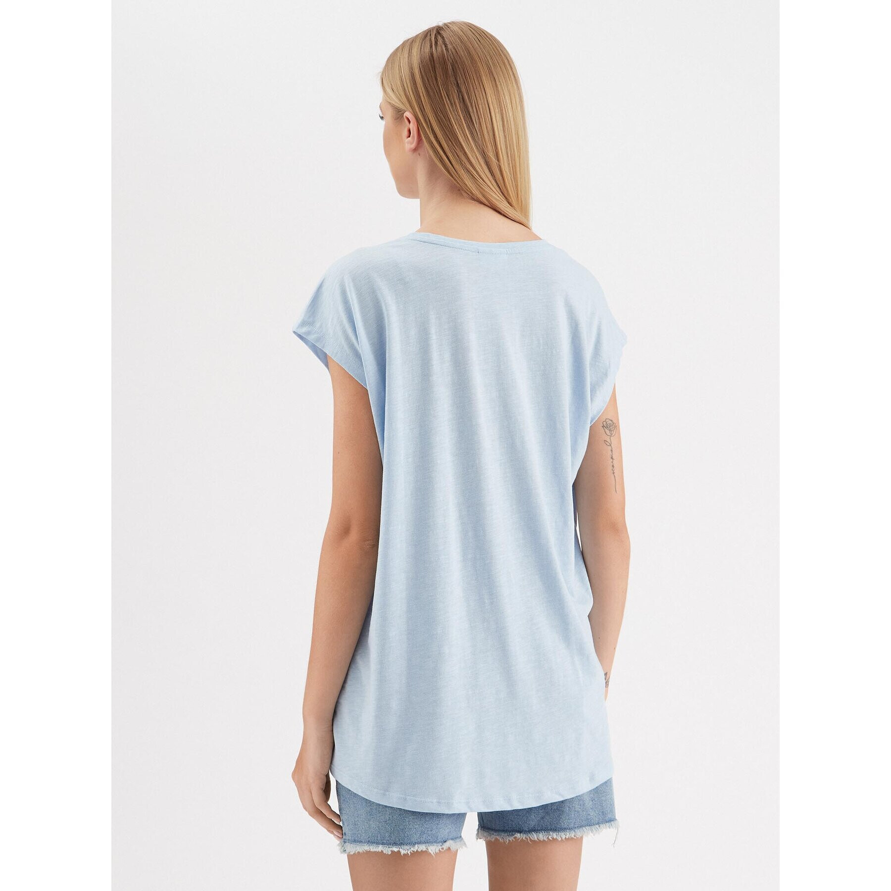 Noisy May Тишърт Mathilde 27002573 Син Oversize - Pepit.bg