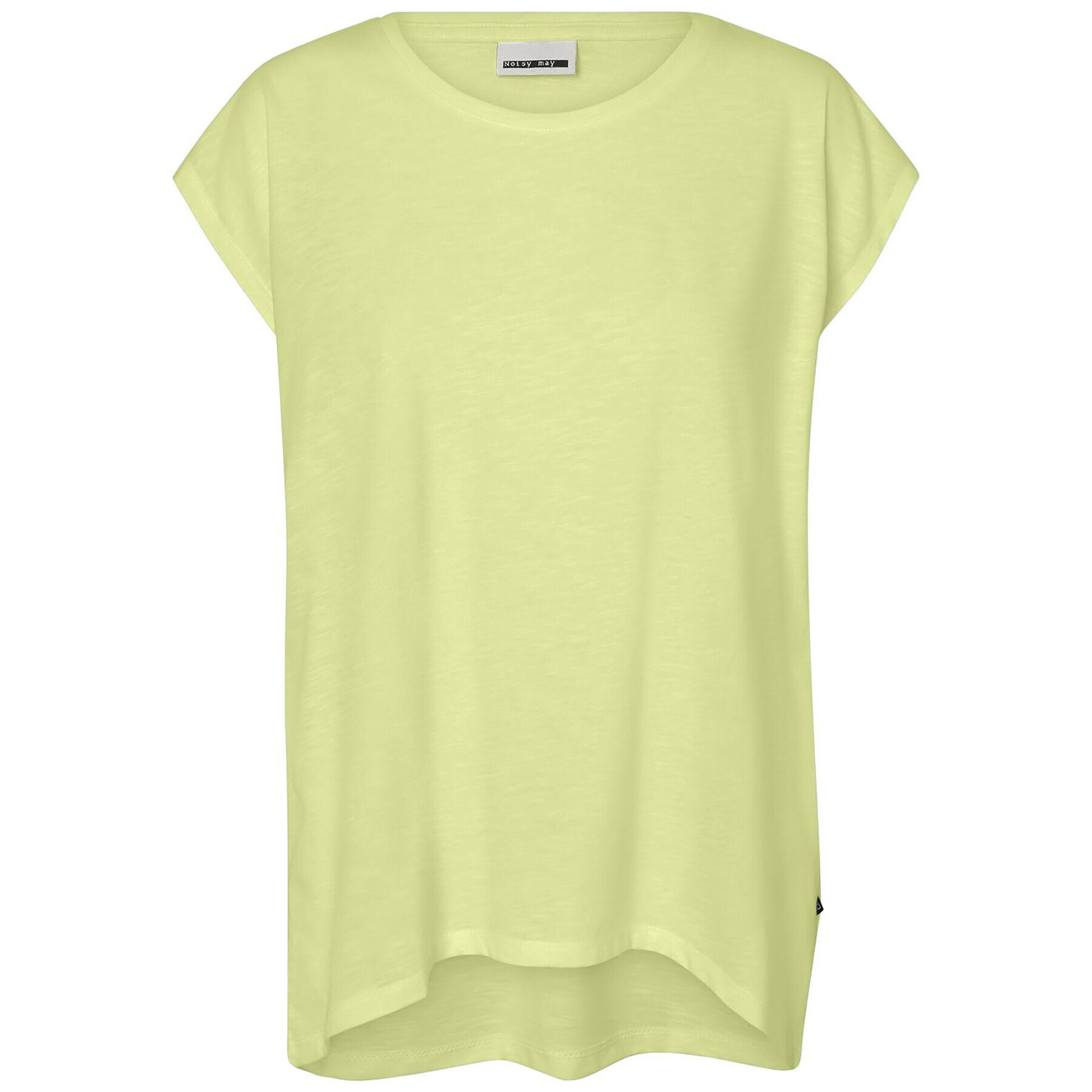 Noisy May Тишърт Mathilde 27002573 Жълт Oversize - Pepit.bg
