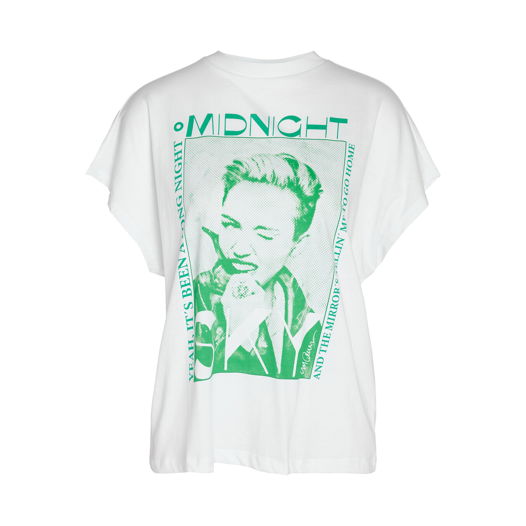 Noisy May Тишърт Hailey 27025632 Бял Regular Fit - Pepit.bg
