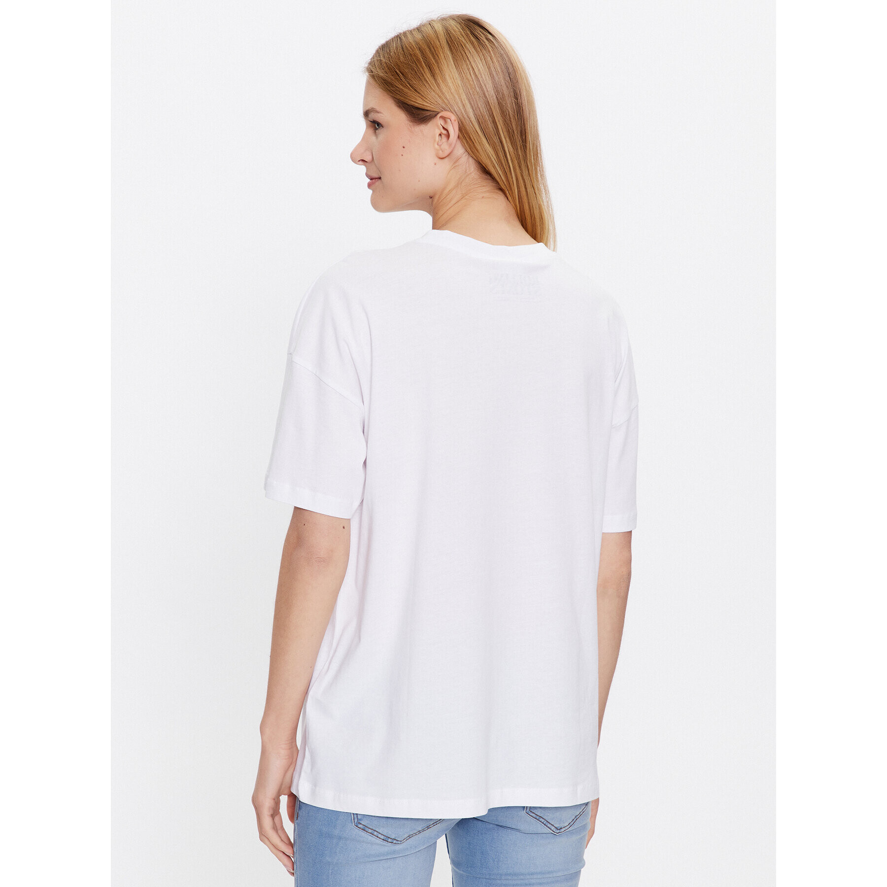 Noisy May Тишърт Ida 27021529 Бял Loose Fit - Pepit.bg
