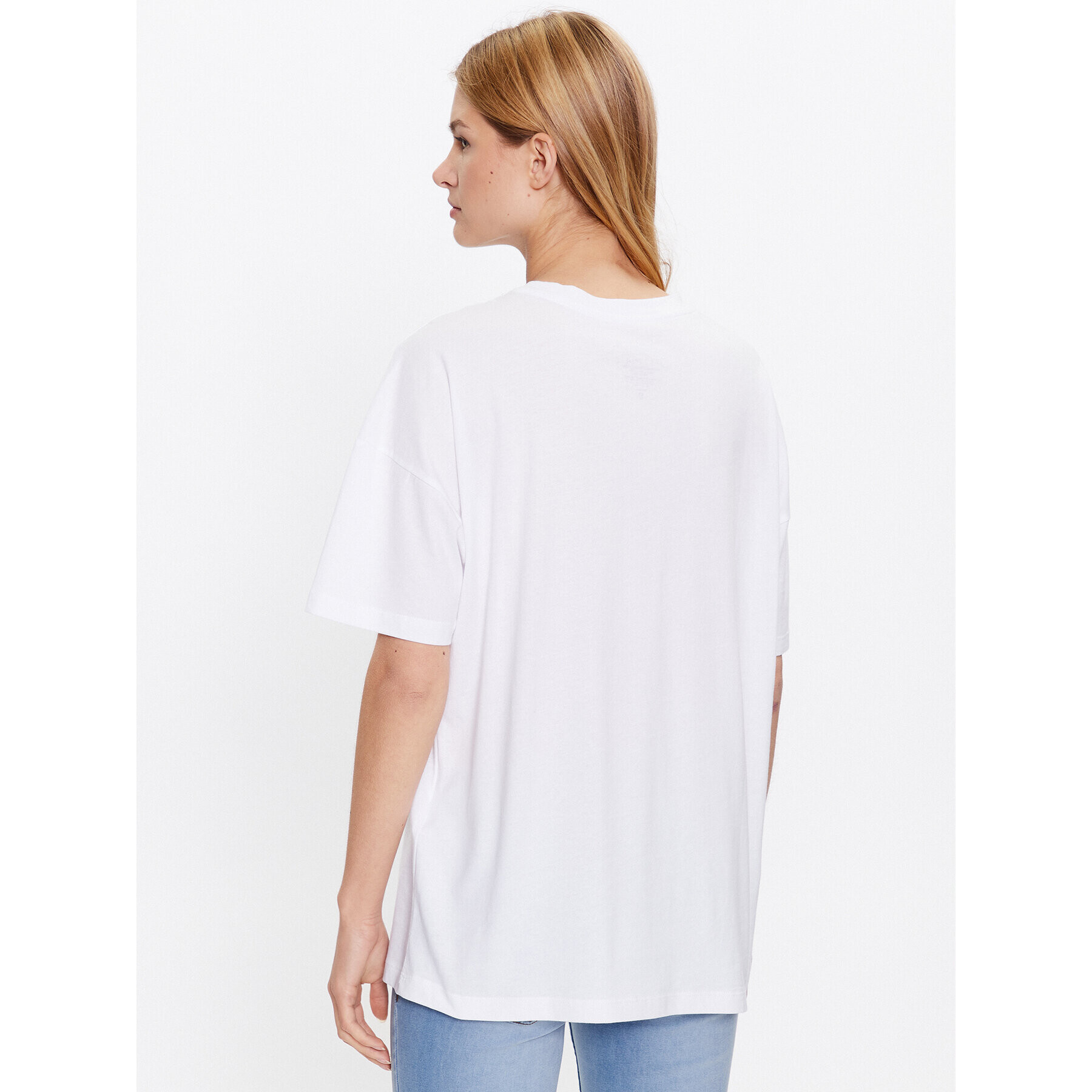 Noisy May Тишърт Ida 27024415 Бял Oversize - Pepit.bg