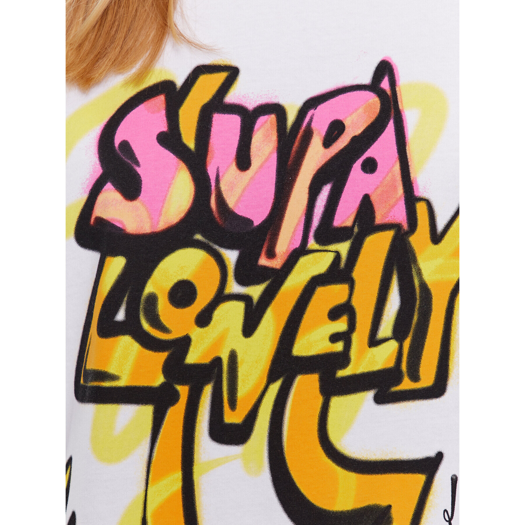 Noisy May Тишърт Ida 27024415 Бял Oversize - Pepit.bg