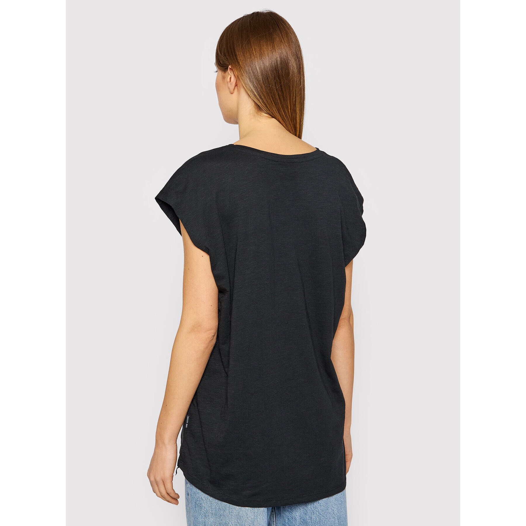 Noisy May Тишърт Mathilde 27002573 Черен Oversize - Pepit.bg