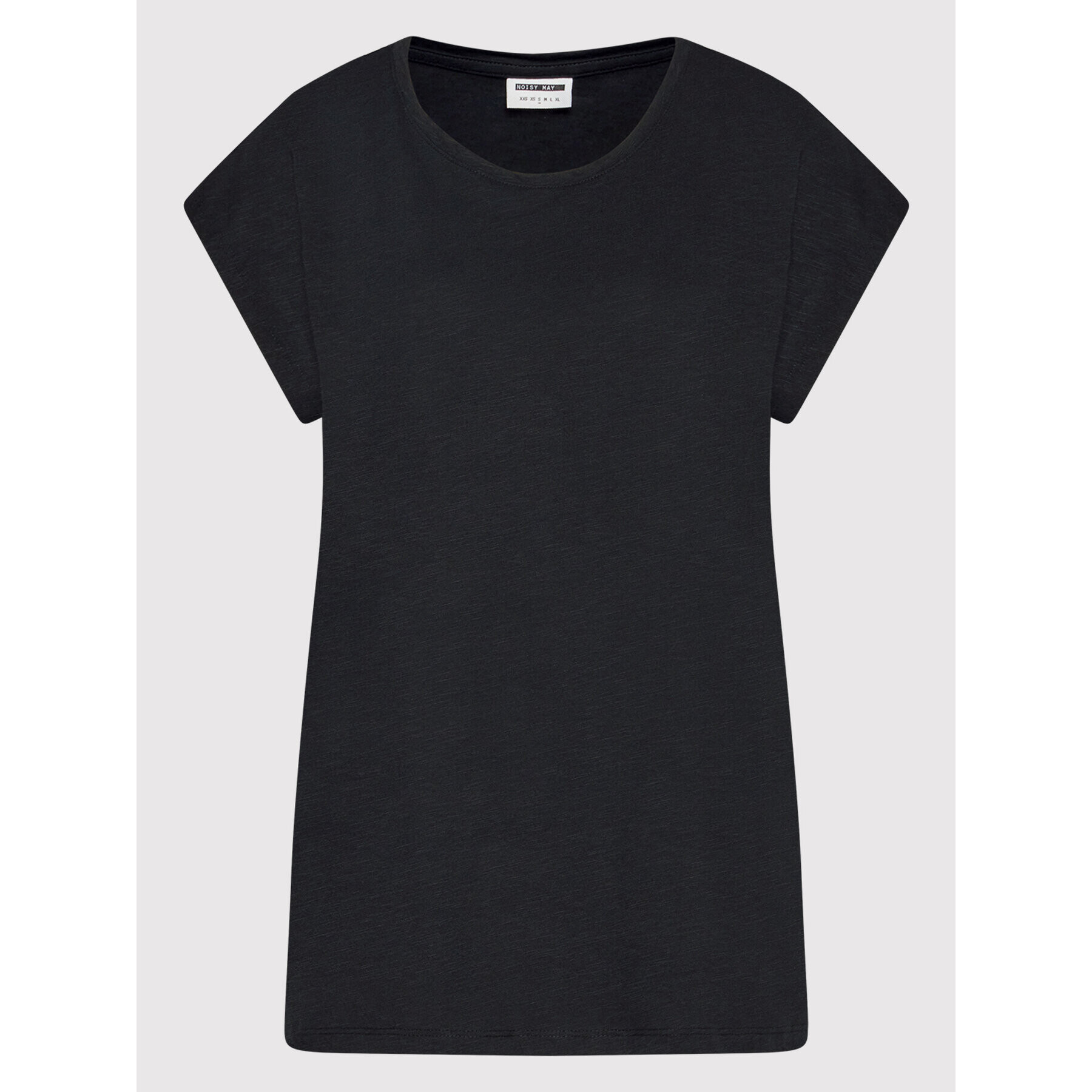 Noisy May Тишърт Mathilde 27002573 Черен Oversize - Pepit.bg