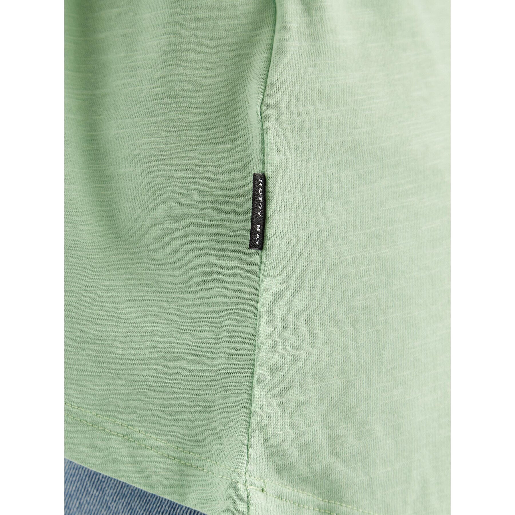 Noisy May Тишърт Mathilde 27002573 Зелен Oversize - Pepit.bg