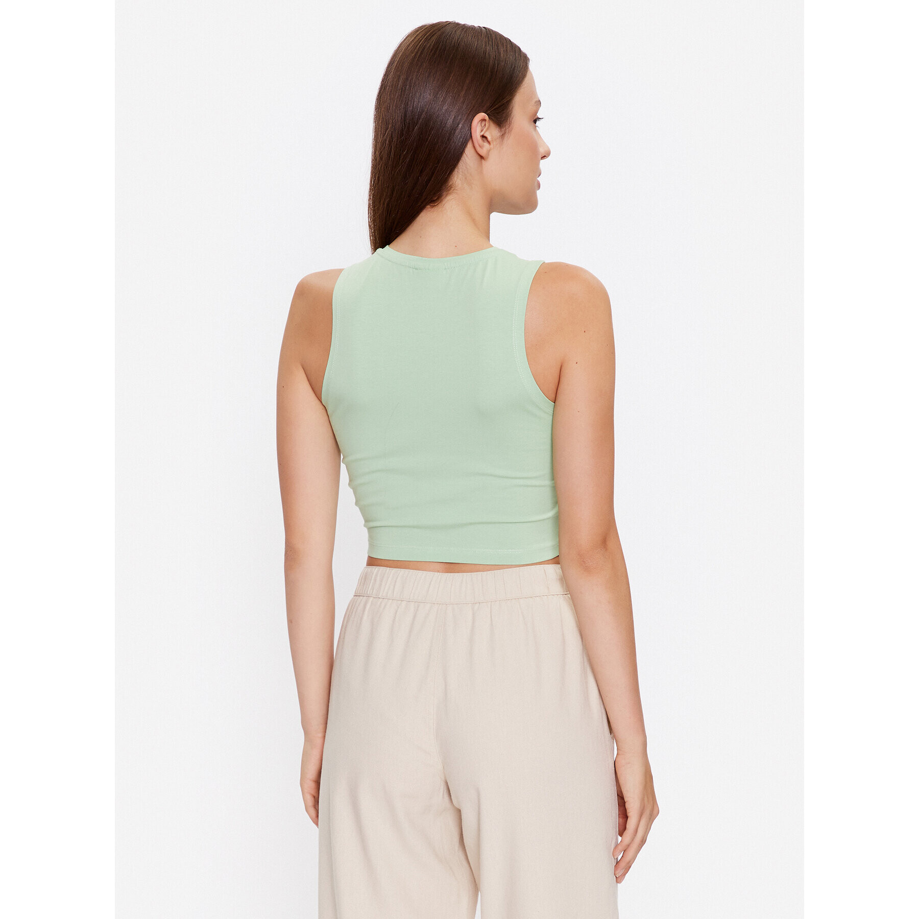Noisy May топ Twiggi 27007593 Зелен Slim Fit - Pepit.bg