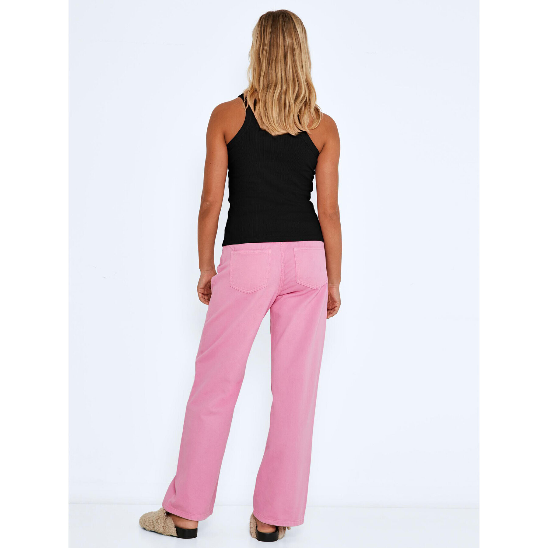 Noisy May топ Maya 27020871 Черен Slim Fit - Pepit.bg