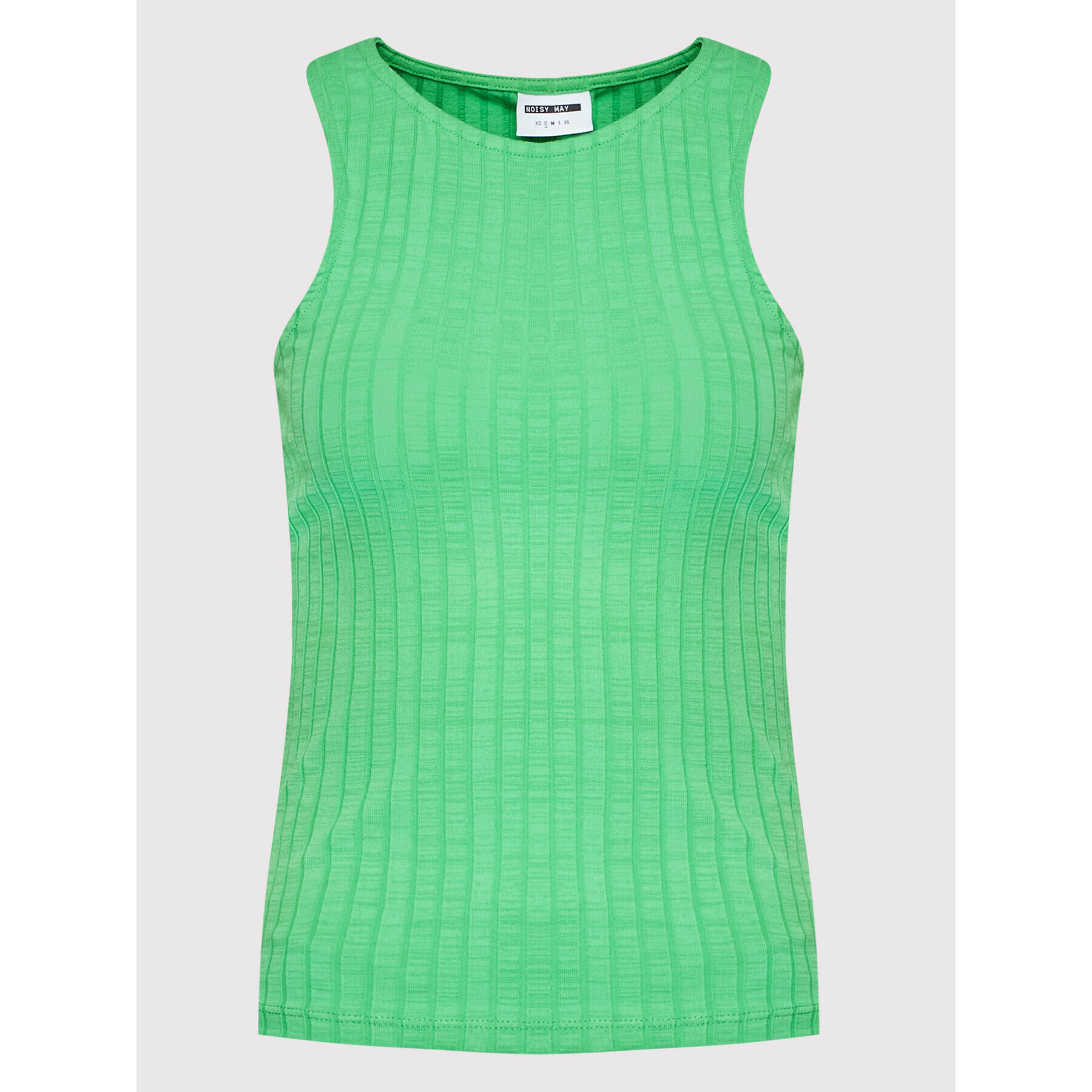 Noisy May топ Paula 27020865 Зелен Slim Fit - Pepit.bg