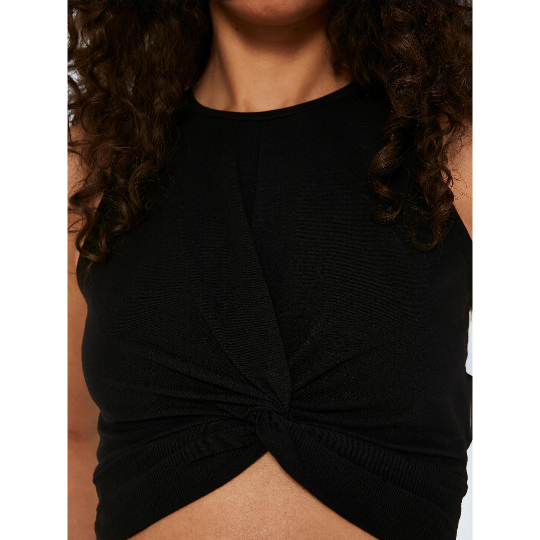 Noisy May топ Twiggi 27007593 Черен Slim Fit - Pepit.bg