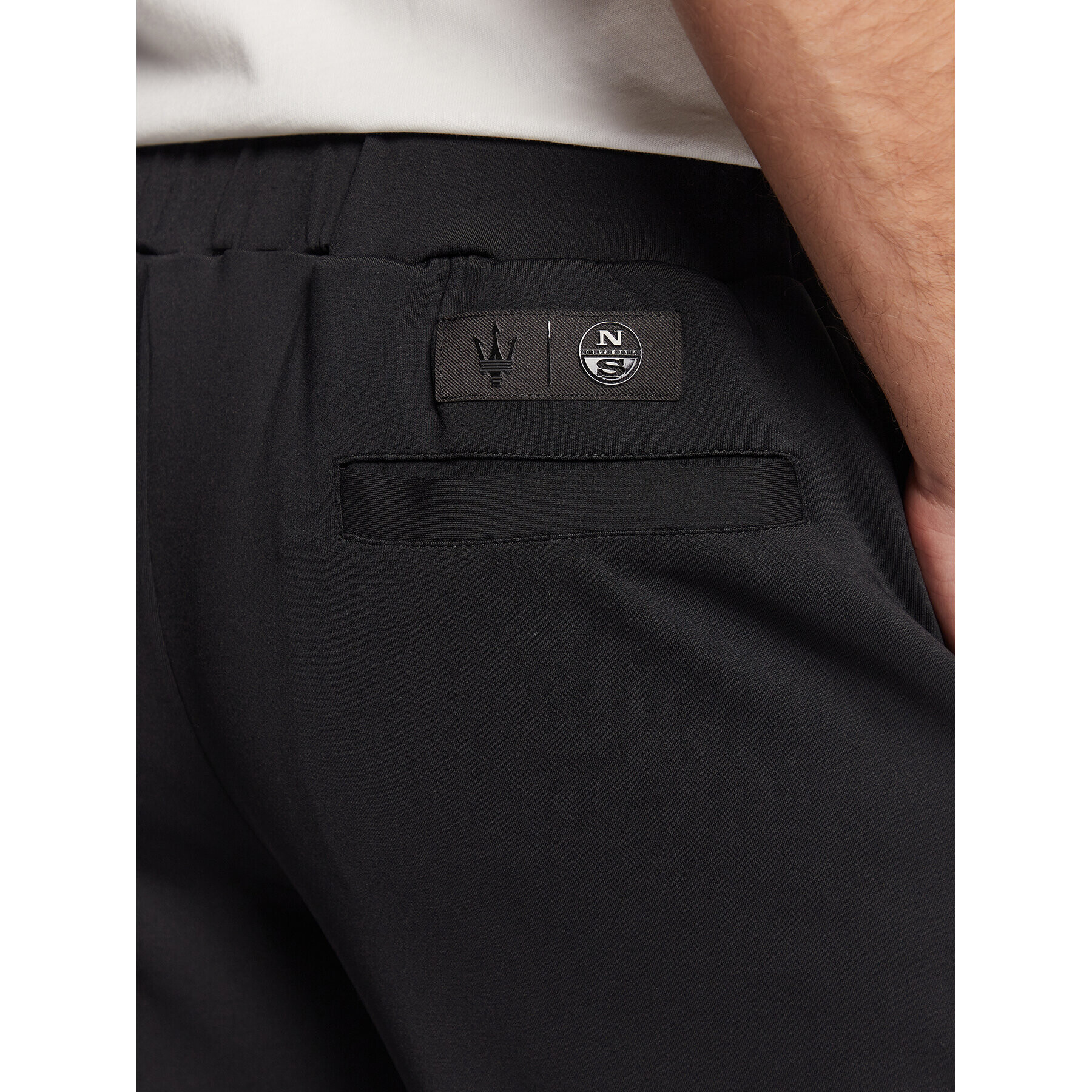 North Sails Долнище анцуг MASERATI 454012 Черен Regular Fit - Pepit.bg