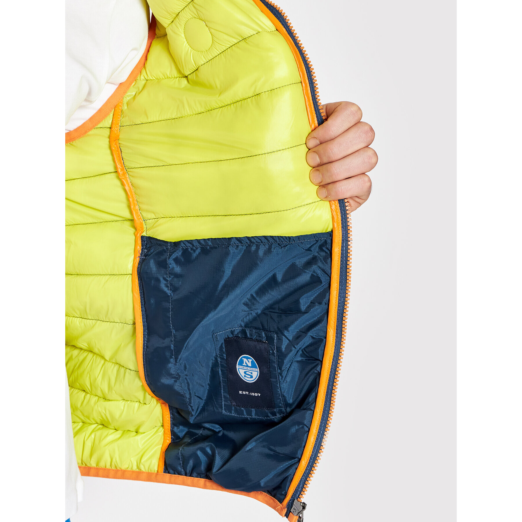 North Sails Елек Crozet 603102 Тъмносин Regular Fit - Pepit.bg