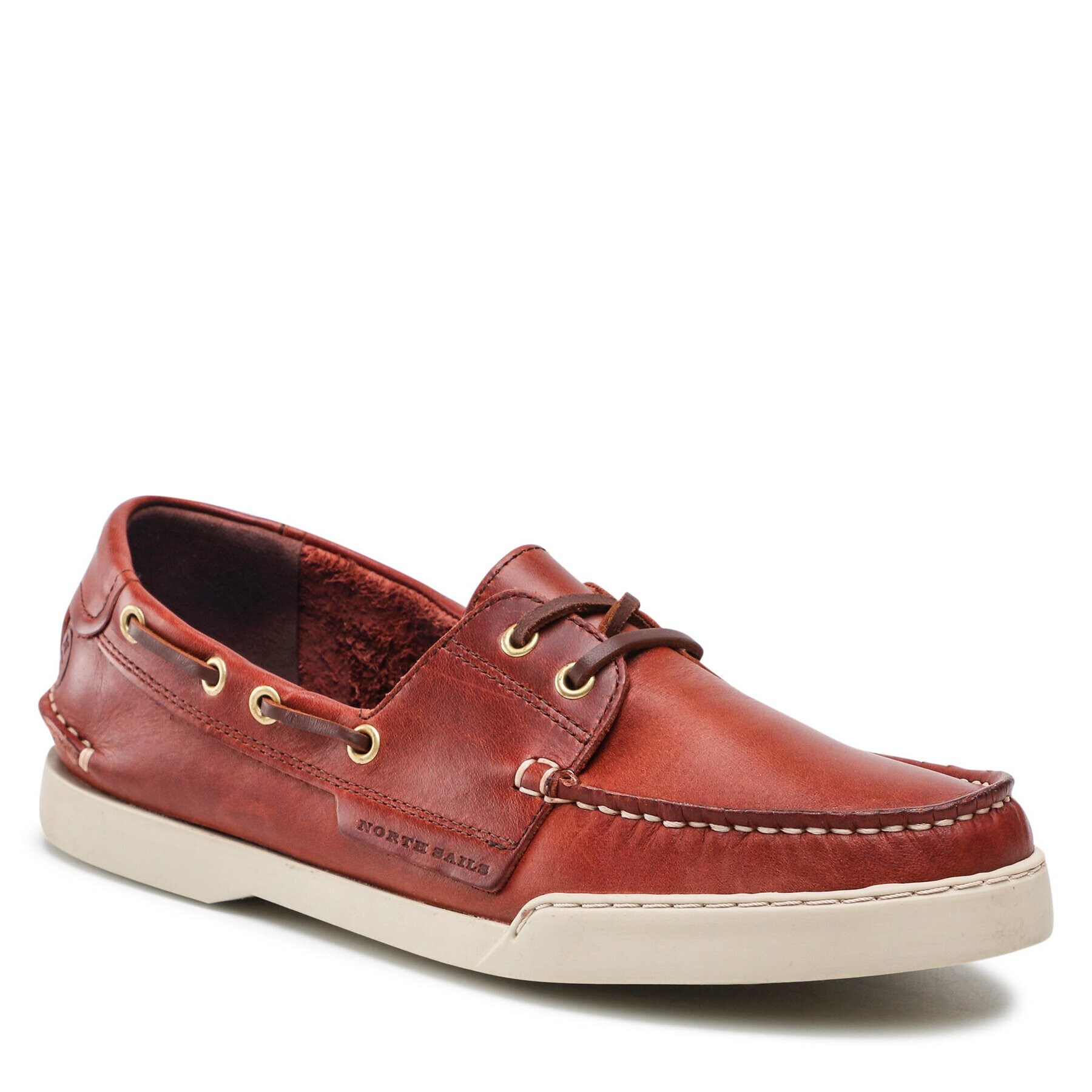 North Sails Обувки Deck Premium 082 Кафяв - Pepit.bg