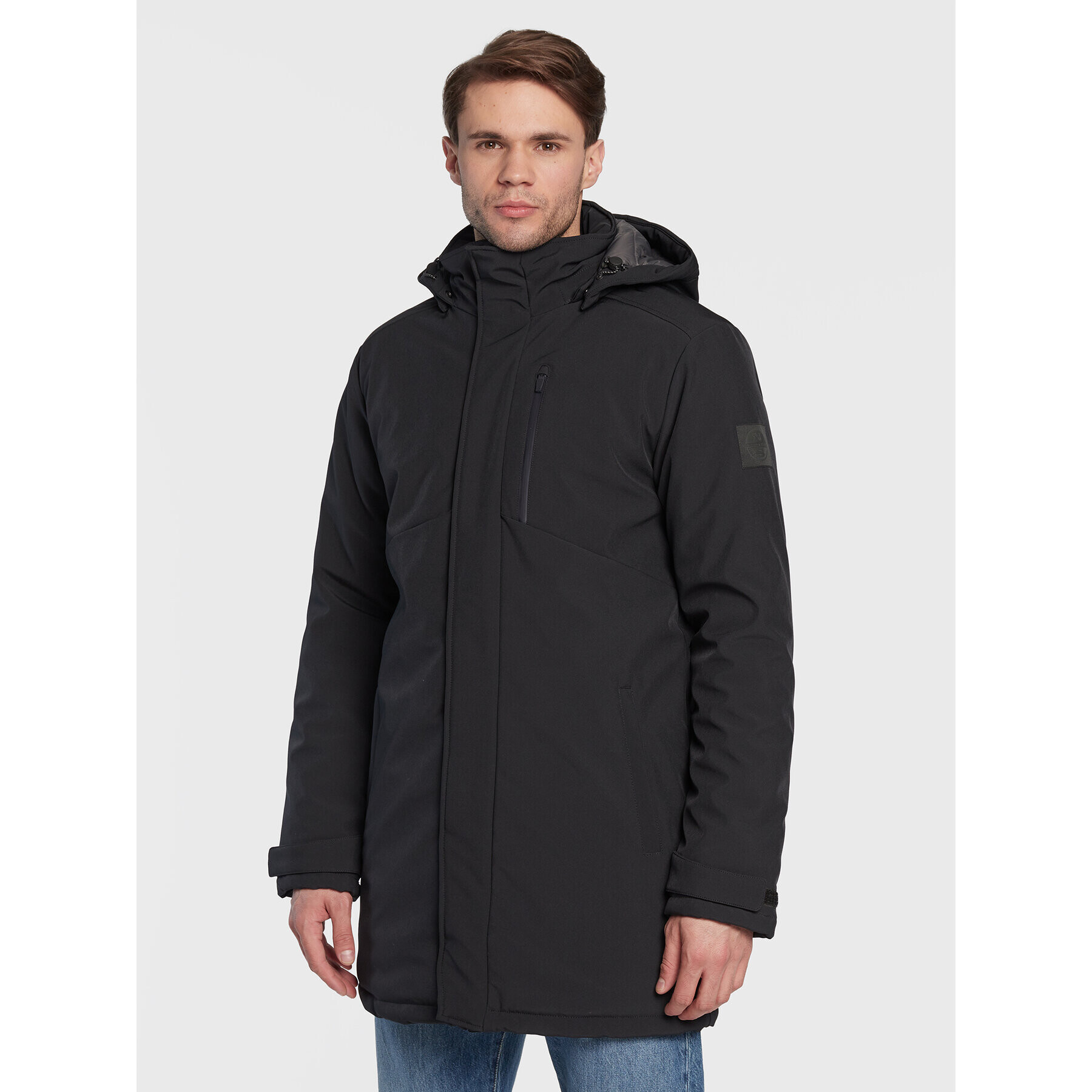 North Sails Парка Varberg 603154 Черен Regular Fit - Pepit.bg