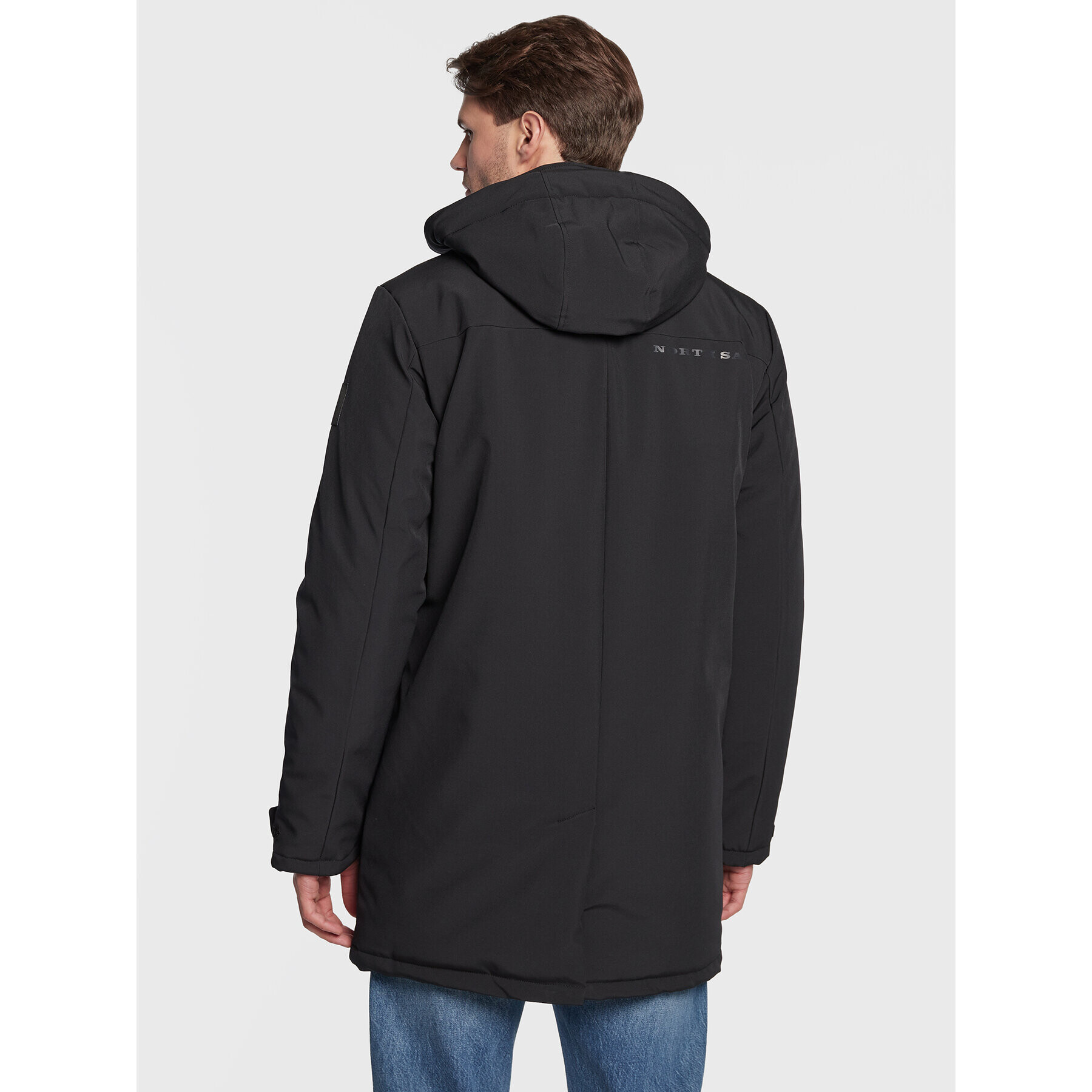 North Sails Парка Varberg 603154 Черен Regular Fit - Pepit.bg